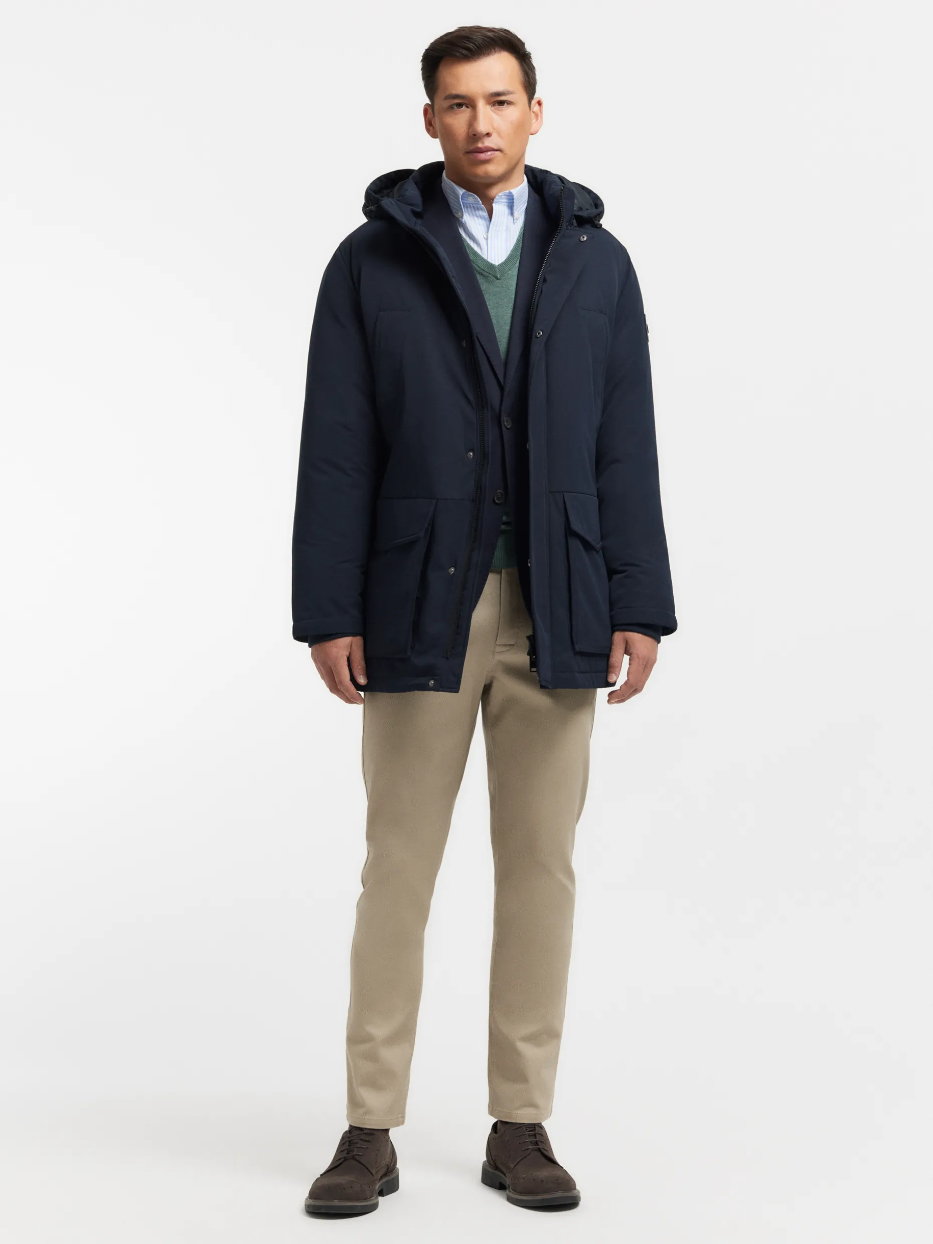 Giacca Parka Sherman di Alvaro Moreno - Impermeabile con Design Moderno a Prezzo Accessibile