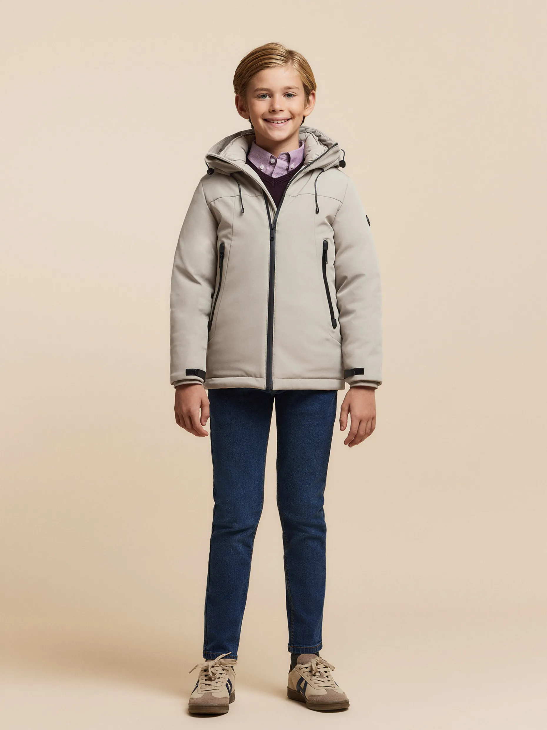 Giacca Invernale Skywalker Junior - Parka Impermeabile con Cappuccio | Collezione Alvaro Moreno Outlet Esclusiva