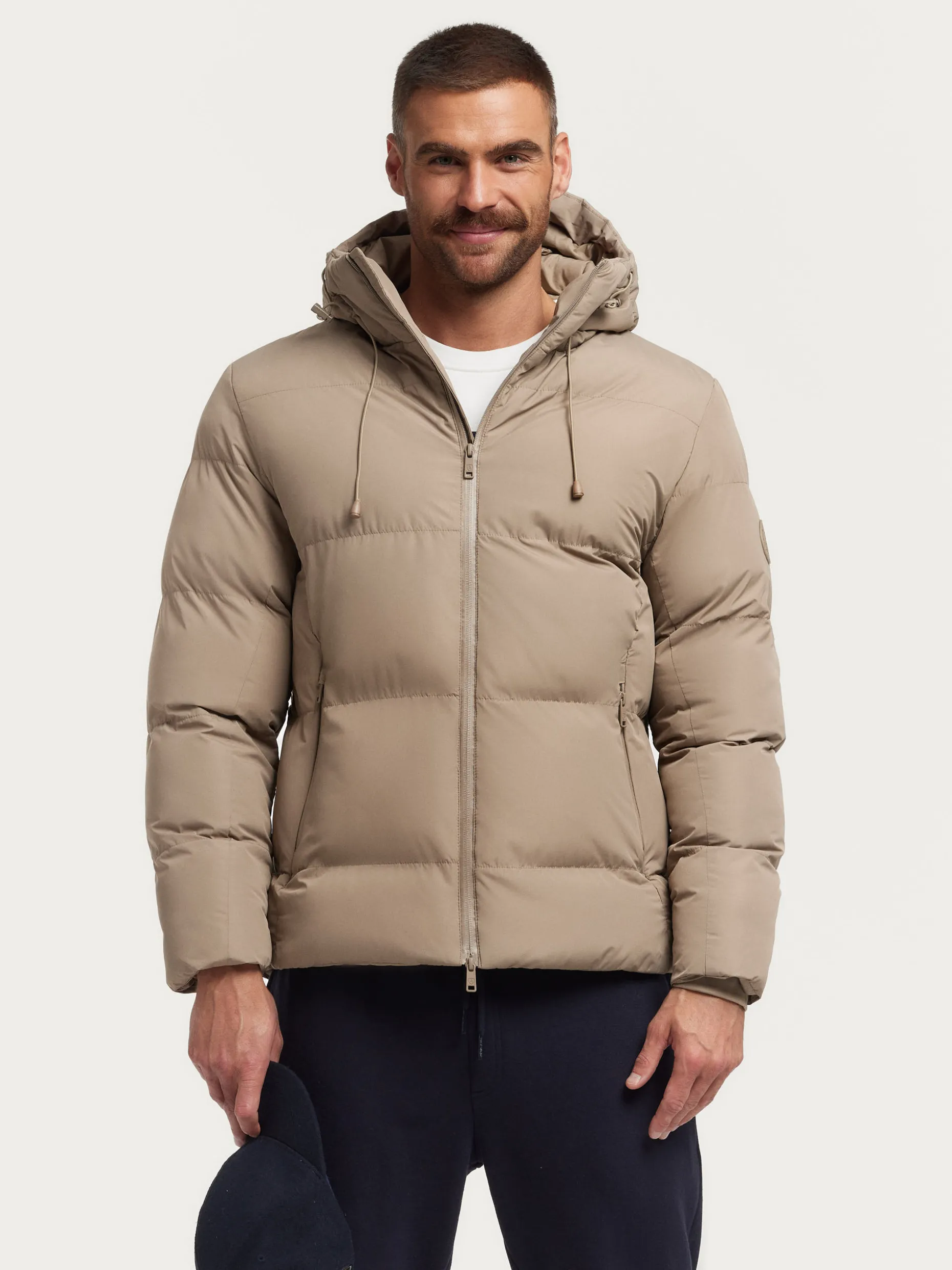 Alvaro Moreno Parka Tecnica Impermeabile Uomo - Giacca Leggera con Cappuccio, Outlet Primavera 2024