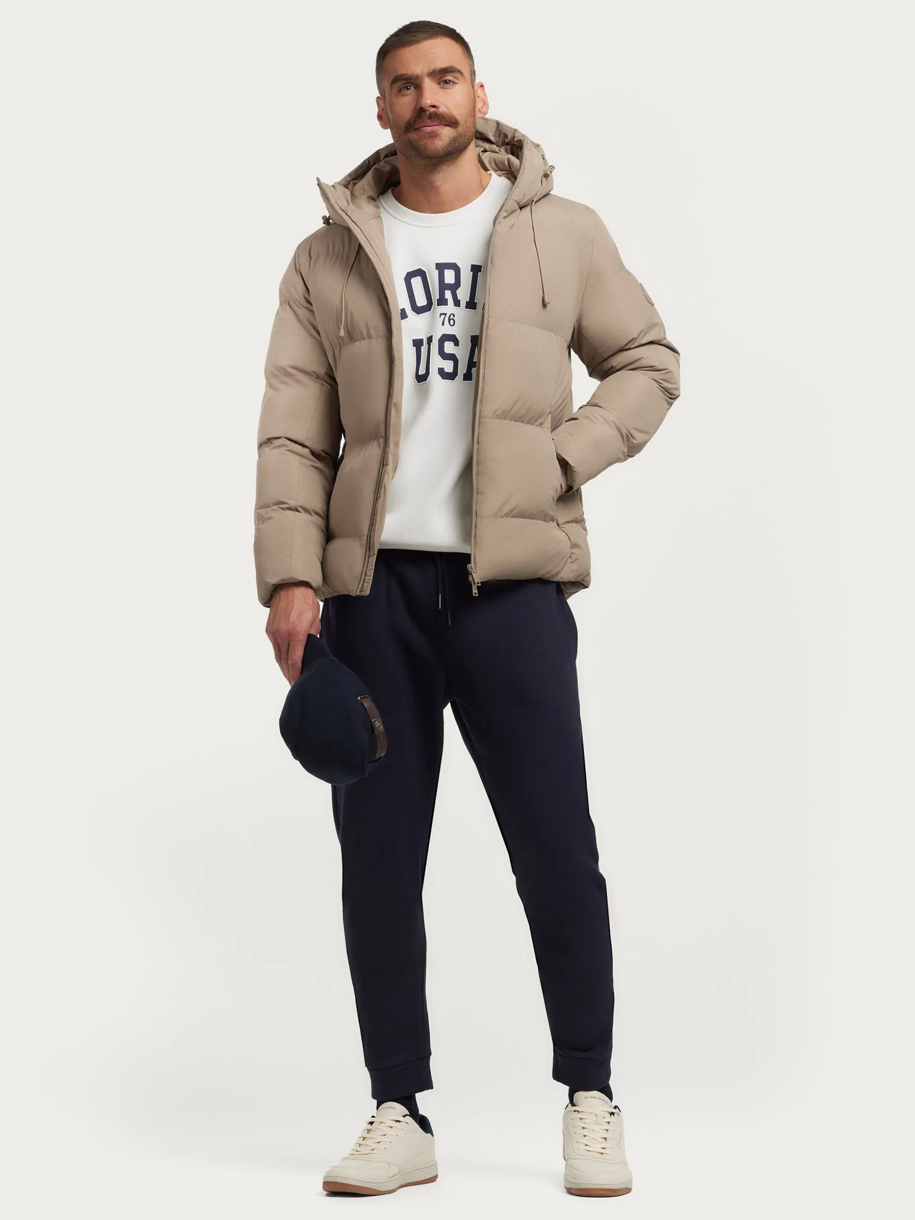 Alvaro Moreno Parka Tecnica Impermeabile Uomo - Giacca Leggera con Cappuccio, Outlet Primavera 2024