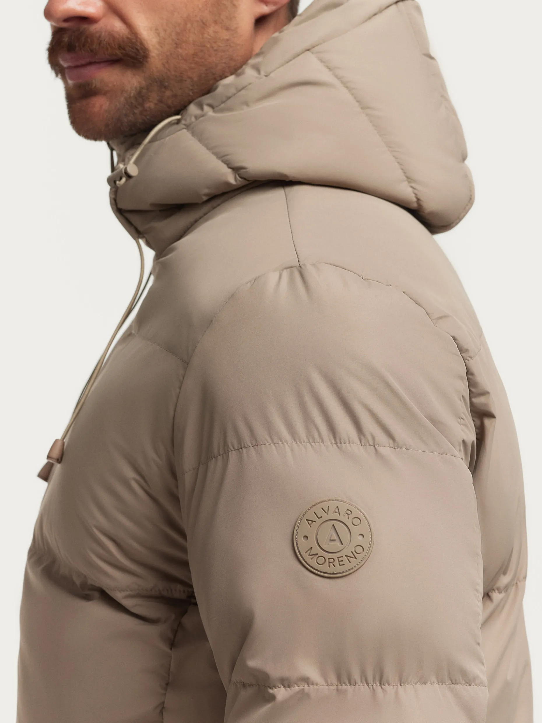Alvaro Moreno Parka Tecnica Impermeabile Uomo - Giacca Leggera con Cappuccio, Outlet Primavera 2024