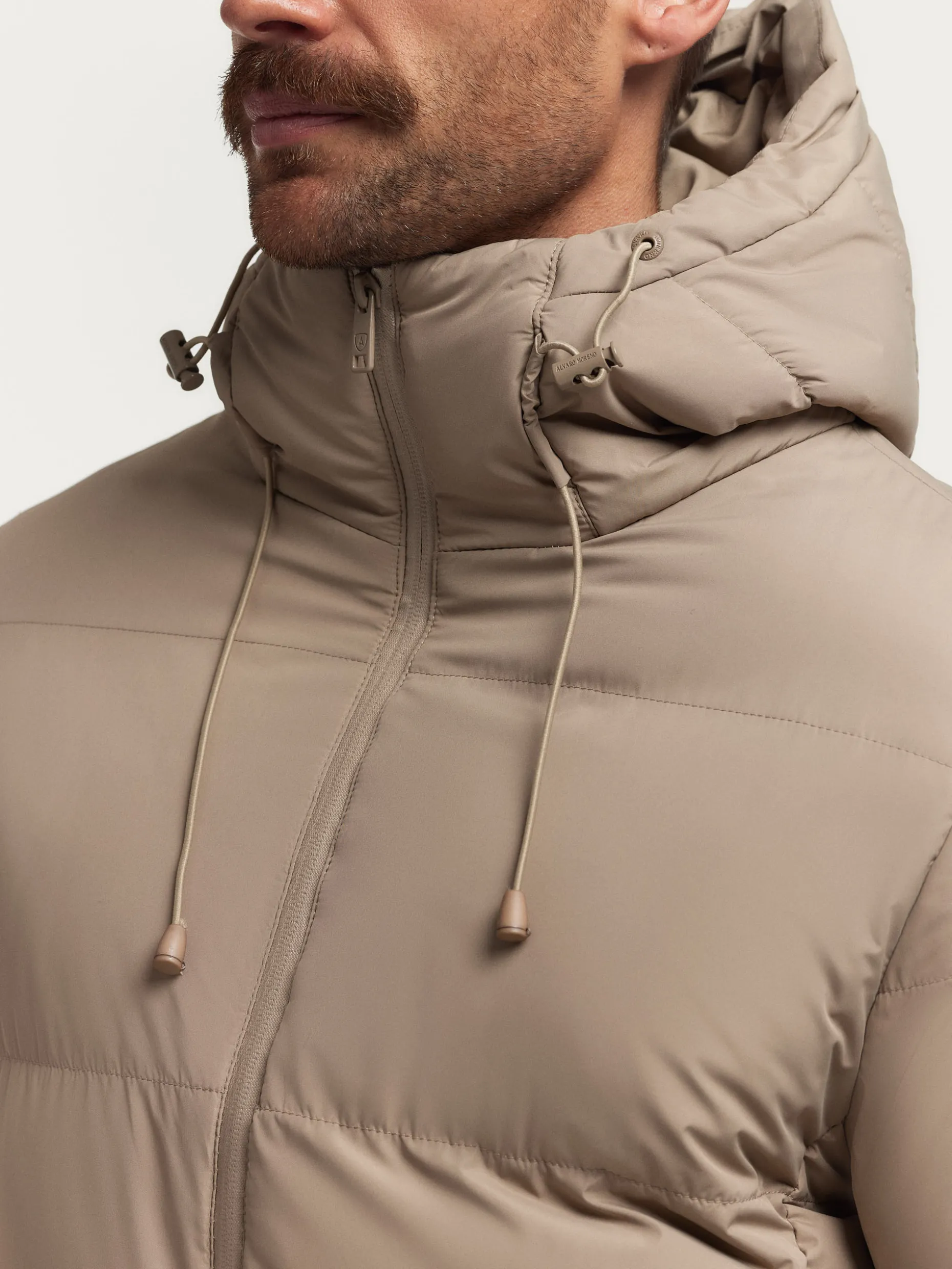 Alvaro Moreno Parka Tecnica Impermeabile Uomo - Giacca Leggera con Cappuccio, Outlet Primavera 2024