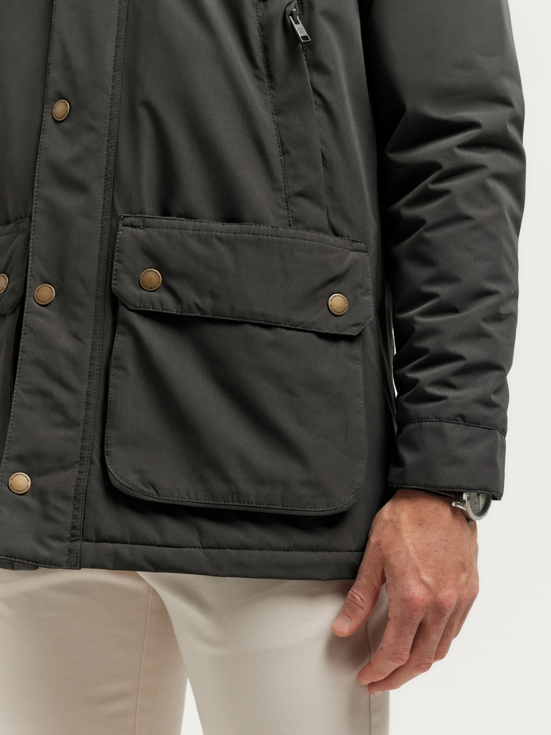 Parka Invernale TIM di Alvaro Moreno - Impermeabile con Cappuccio, Prezzo Conveniente per l'Inverno 2024