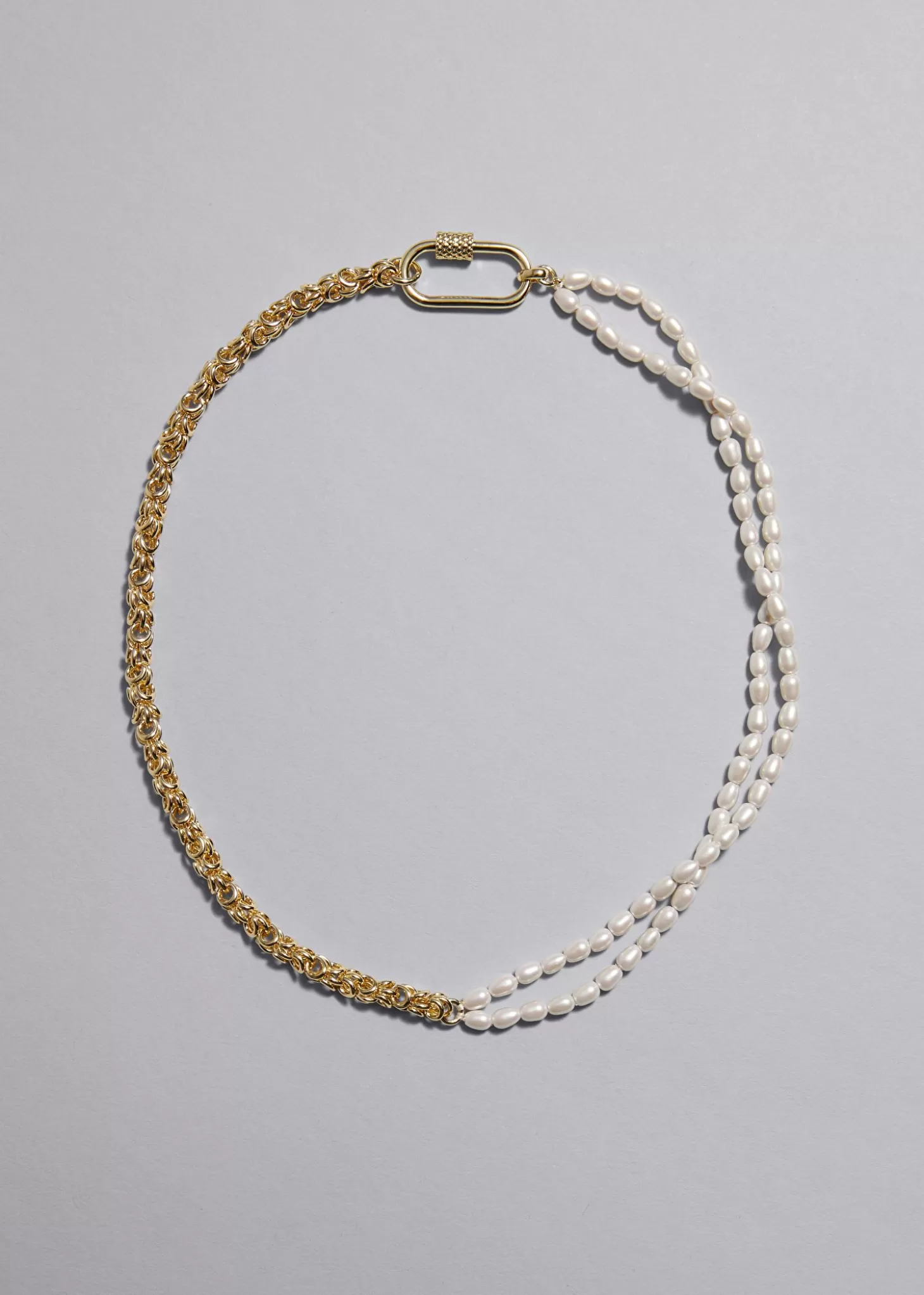 Collana Elegante in Perle Naturali e Oro 18K - Gioiello Minimalista Shop & Other Stories