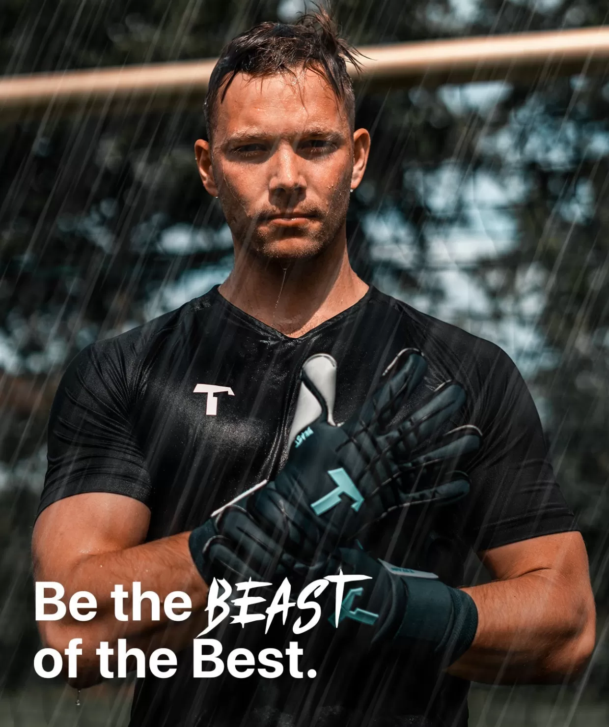 Guanti Sportivi Junior Beast-T1TAN 3.0 - Design Dinamico in Colore Petrolio per Giovani Atleti