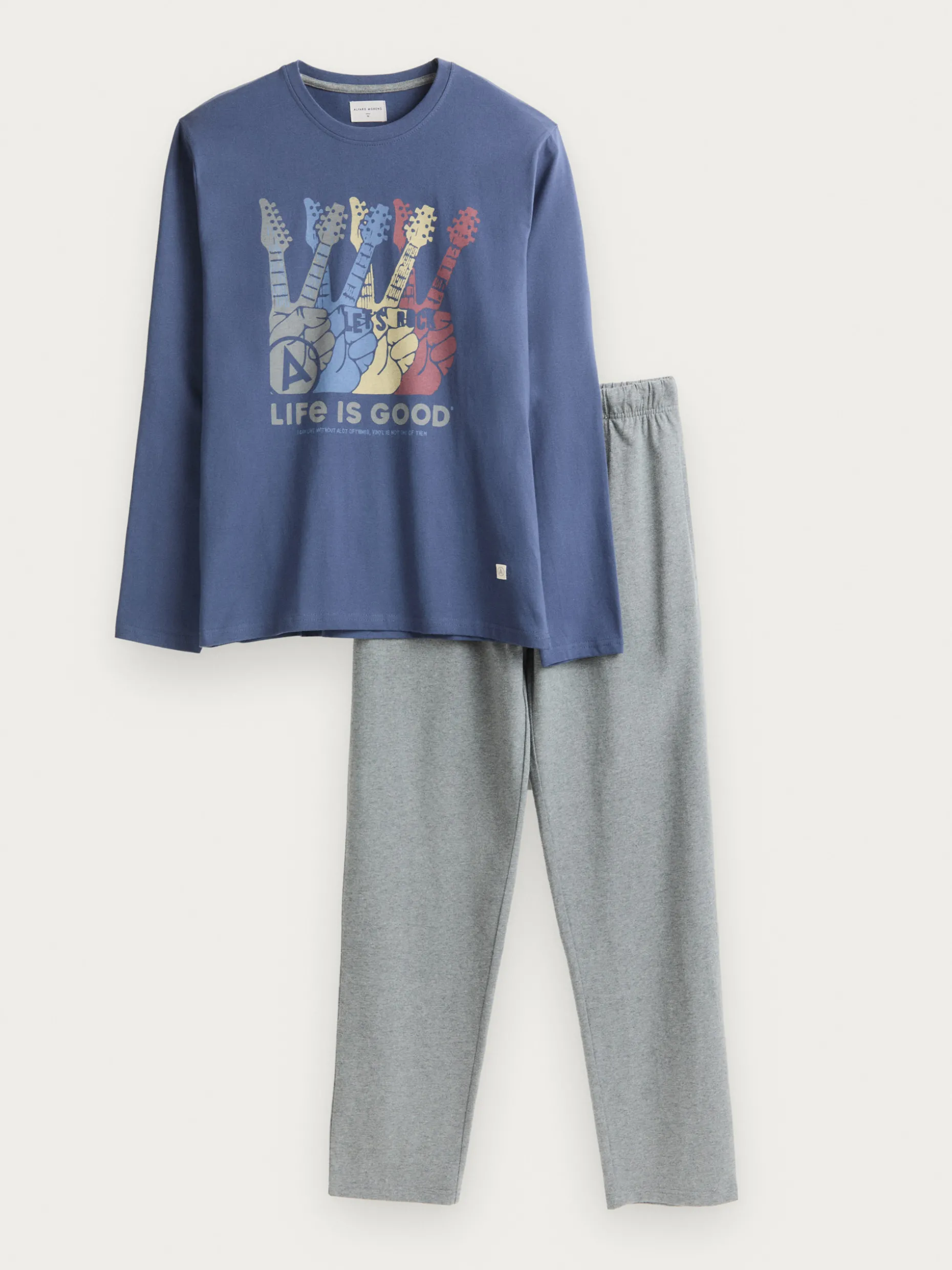Pigiama Rock Uomo | Collezione Esclusiva di Alvaro Moreno | Comfort Moderno & Stile Unico - Acquista Online