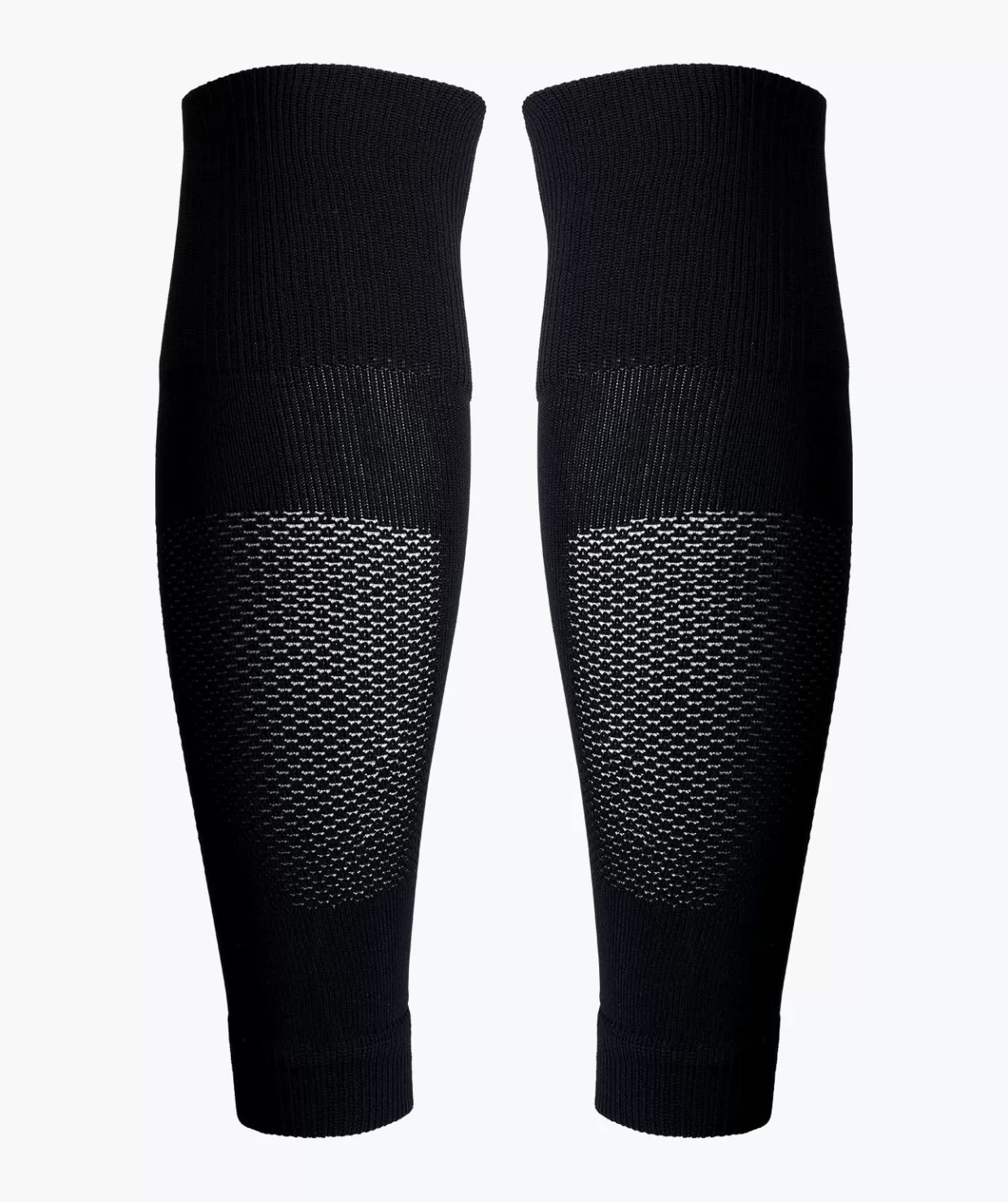 Calzettoni Sportivi T1TAN Pro - Supporto Elasticizzato Nero per Allenamenti Intensi, Design Ergonomico da Calcio con Fascia Antiscivolamento
