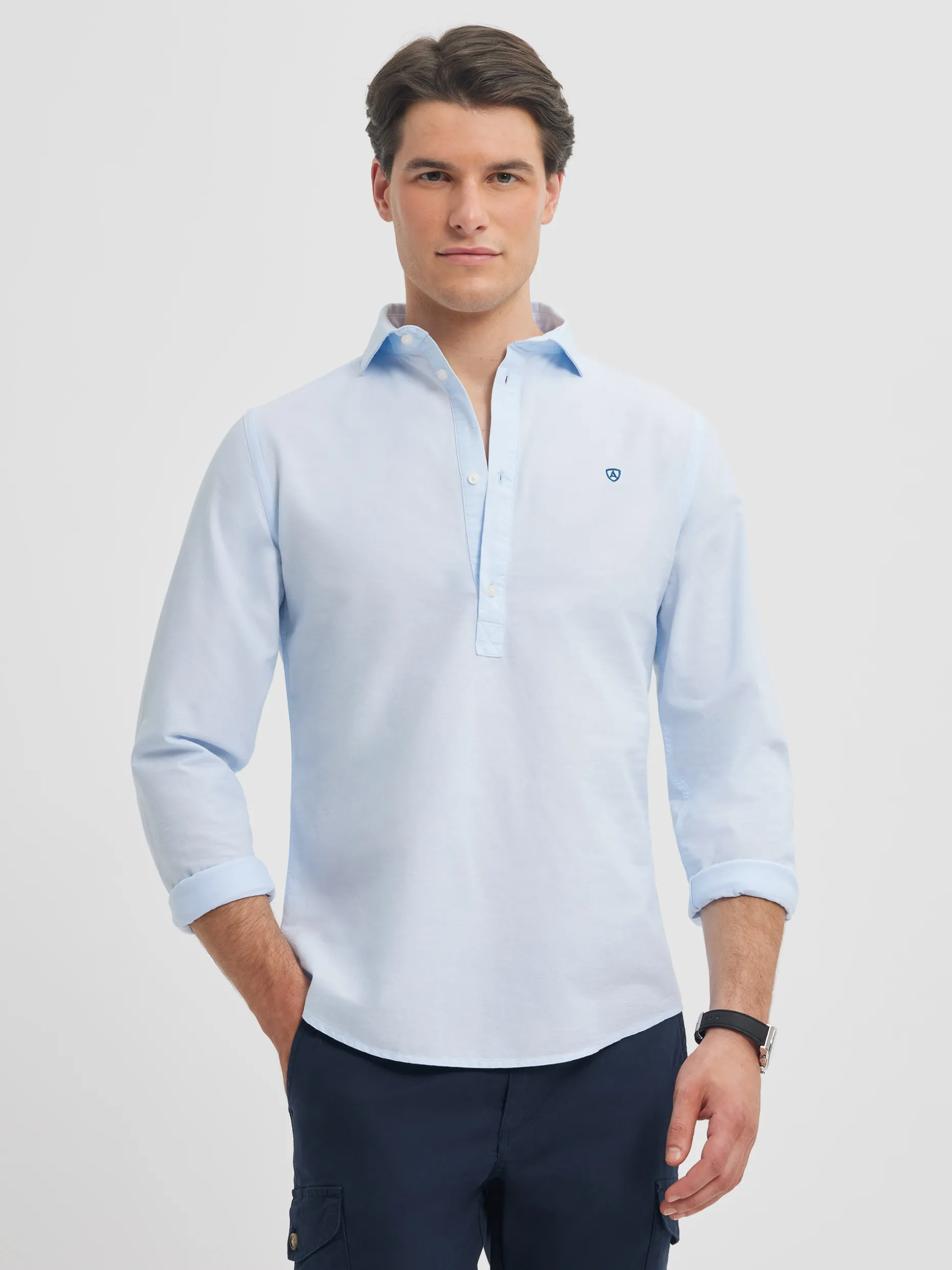 Polo Uomo con Stampa a Micro Punti - Design Esclusivo di Alvaro Moreno | Collezione Limitata Online