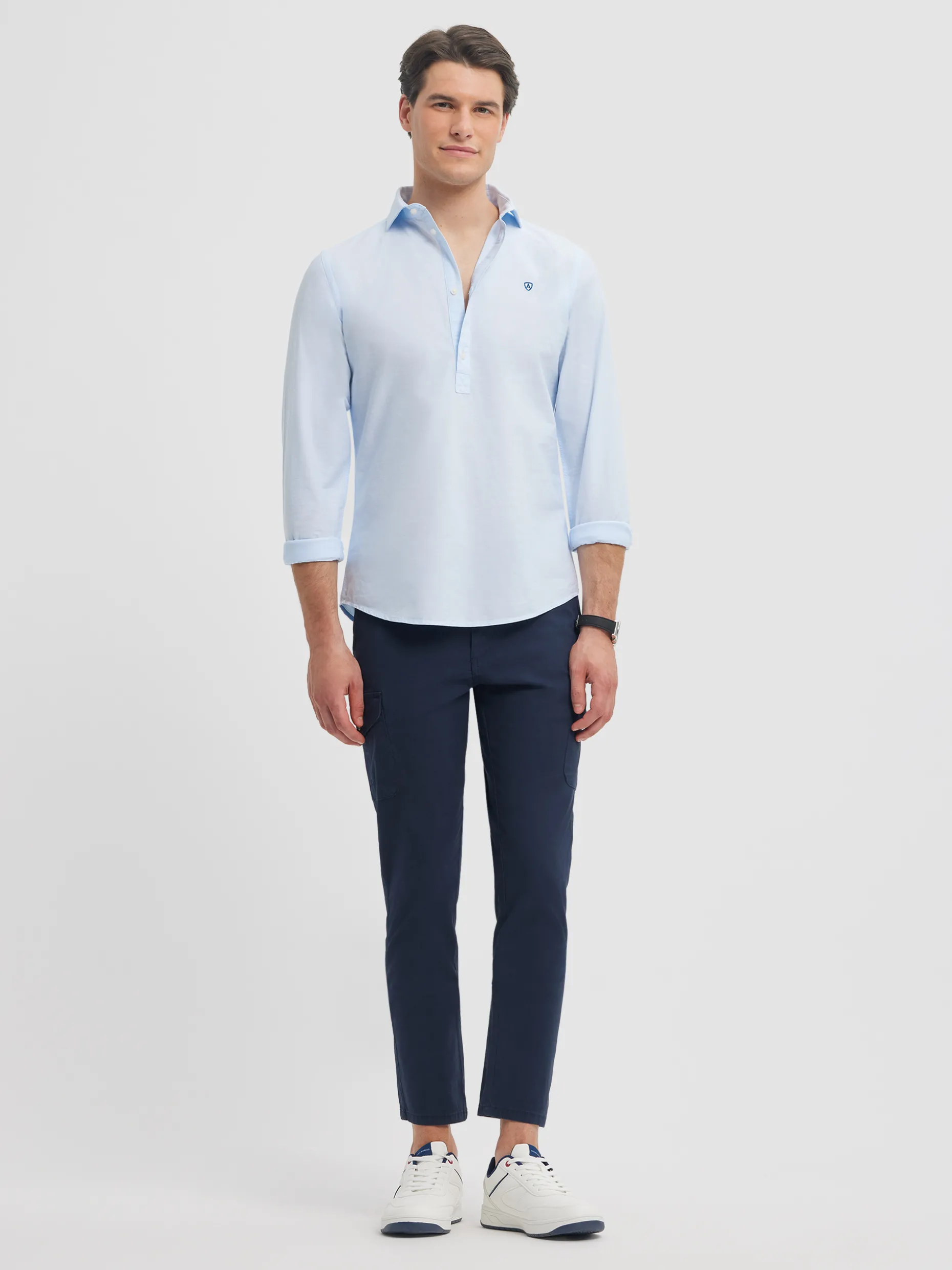 Polo Uomo con Stampa a Micro Punti - Design Esclusivo di Alvaro Moreno | Collezione Limitata Online