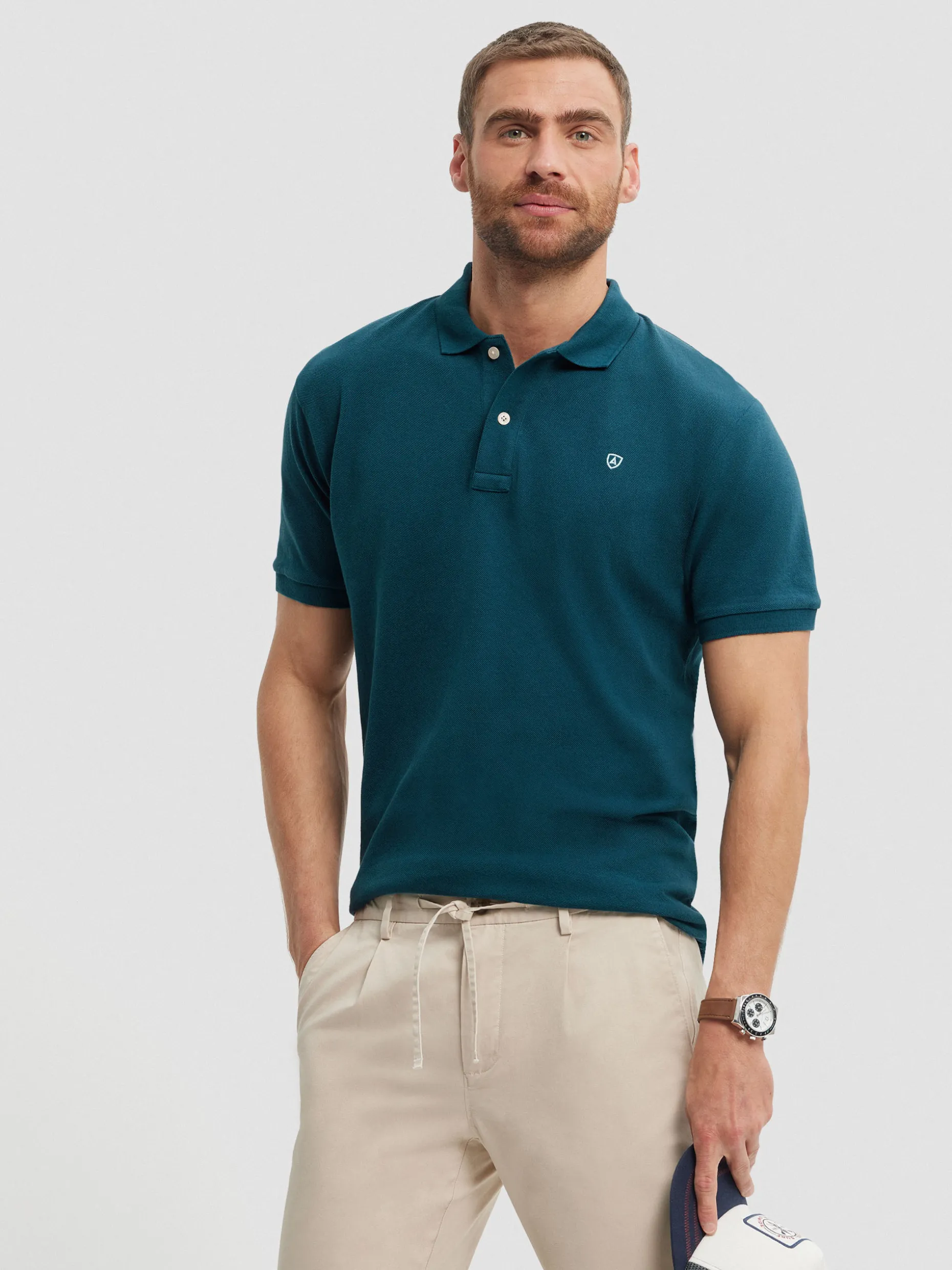 Maglia Polo Classica Alvaro Moreno | Design Essenziale e Stile Senza Tempo