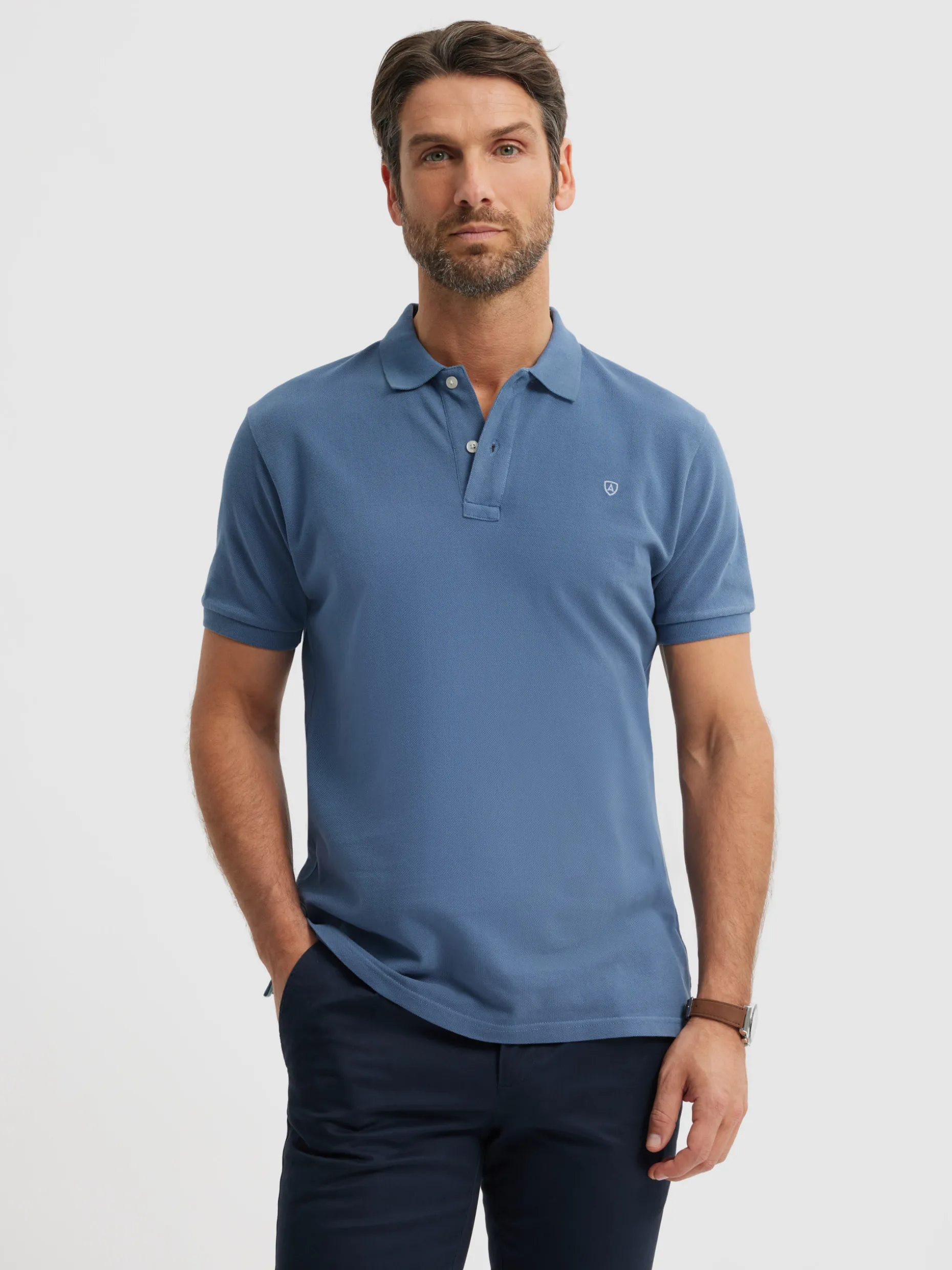 Alvaro Moreno Negozio Online - Maglia Polo Classica in Tessuto Premium per Stile Senza Tempo | Scopri la Collezione Esclusiva