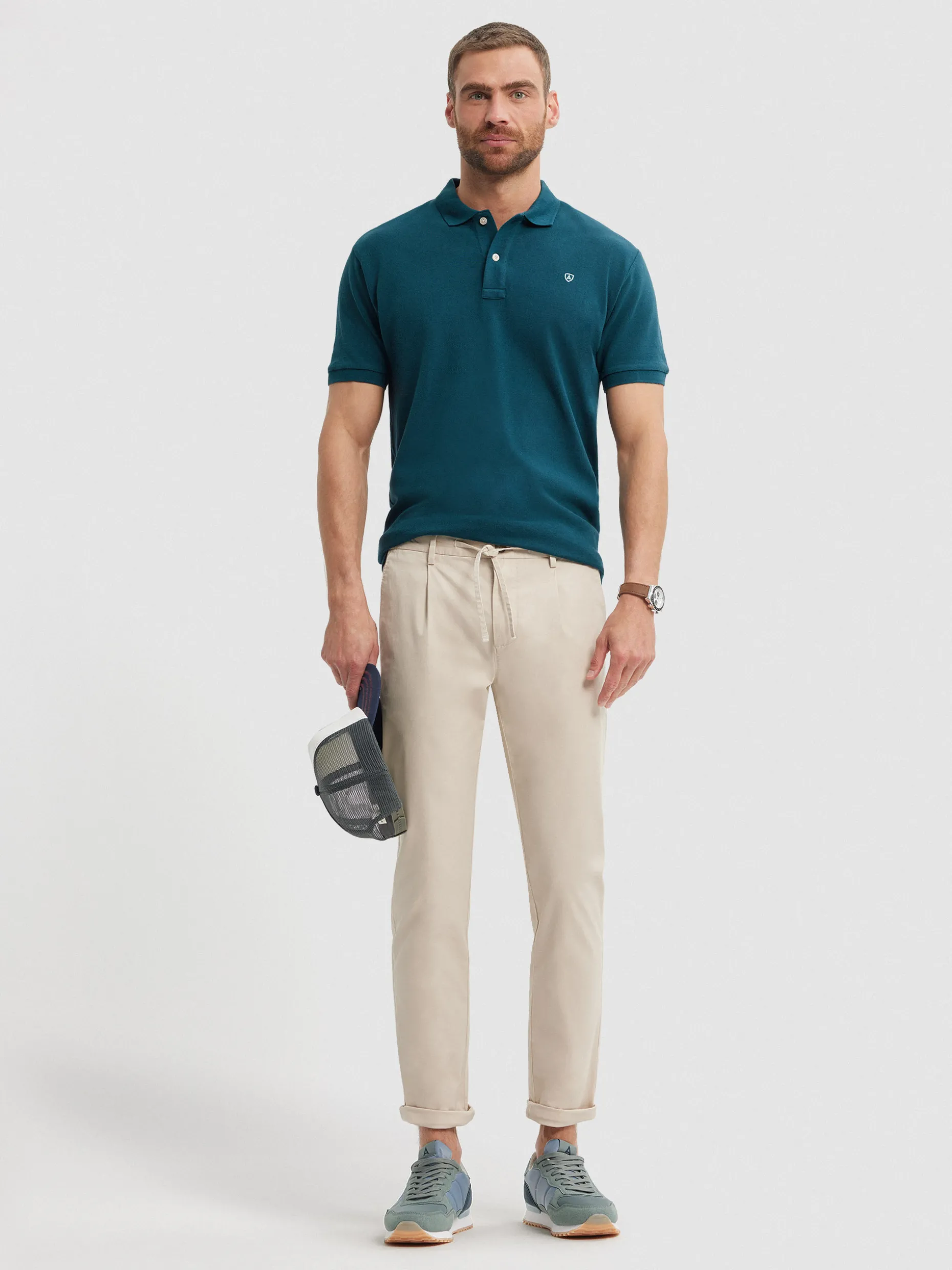 Maglia Polo Classica Alvaro Moreno | Design Essenziale e Stile Senza Tempo