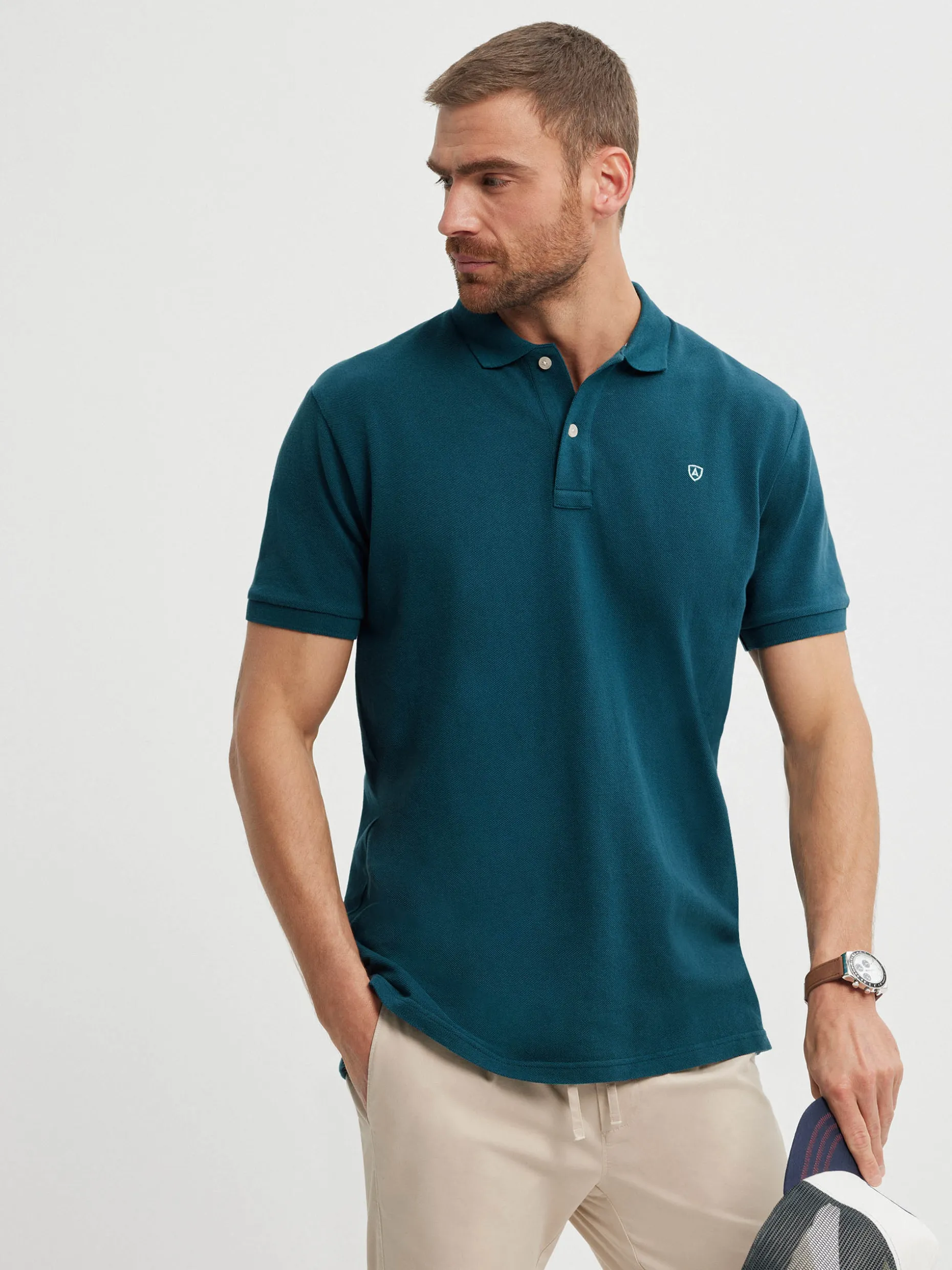 Maglia Polo Classica Alvaro Moreno | Design Essenziale e Stile Senza Tempo