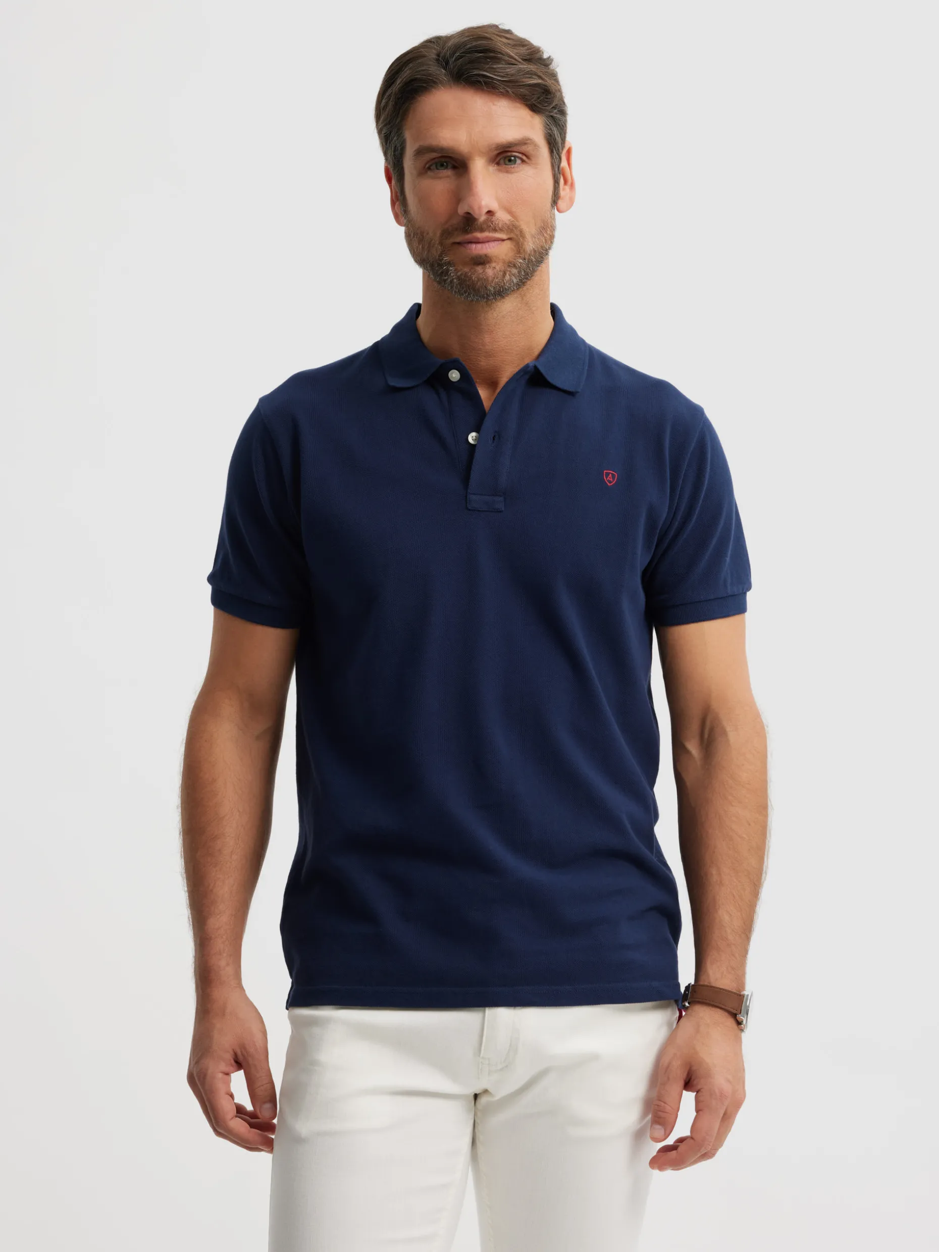 Polo Classico Uomo - Maglia Casual Elegante | Collezione Alvaro Moreno