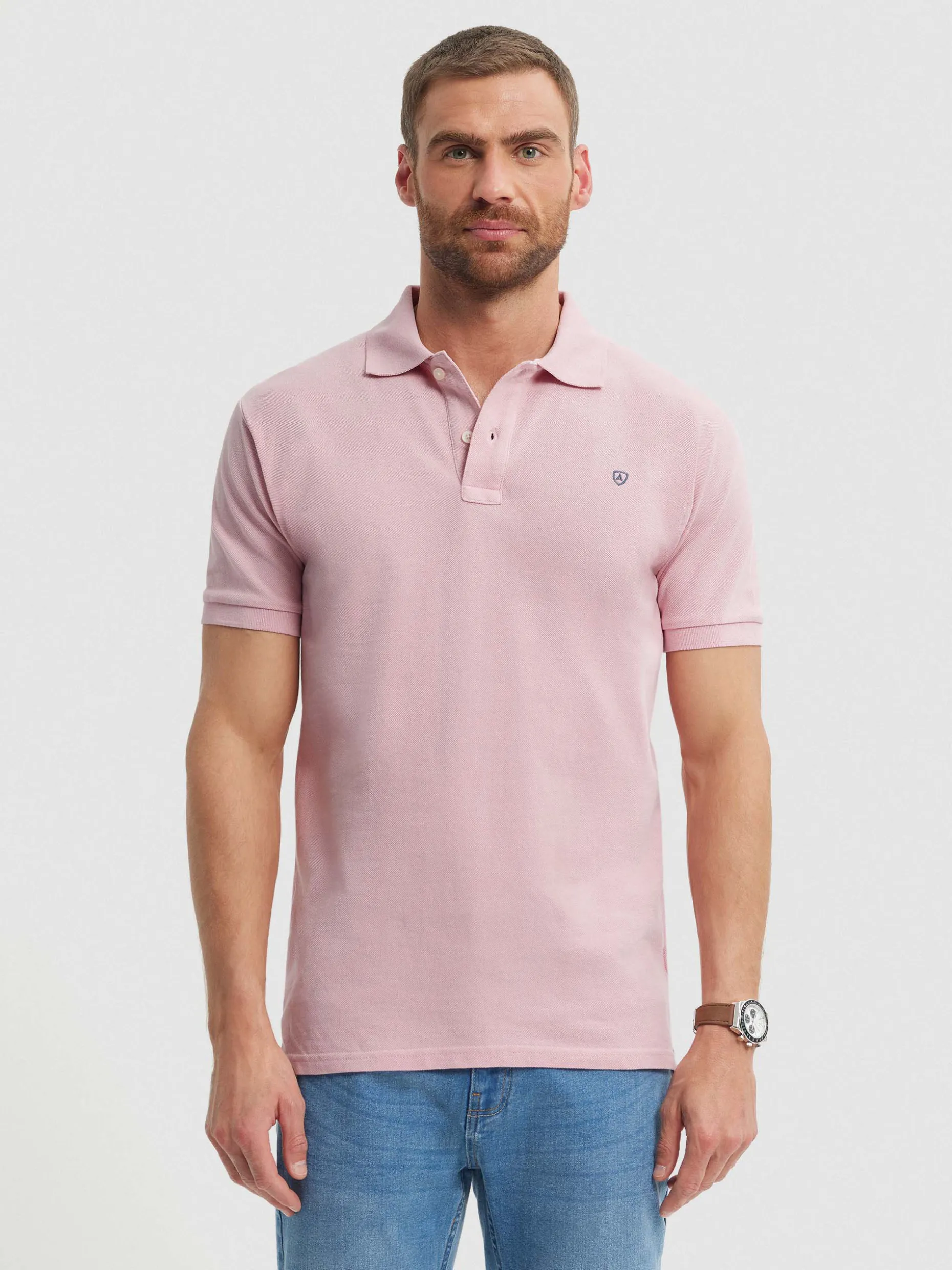 Polo Classico in Cotone Premium - Abbigliamento Casual da Uomo | Collezione Essentials di Alvaro Moreno 

(：、， 