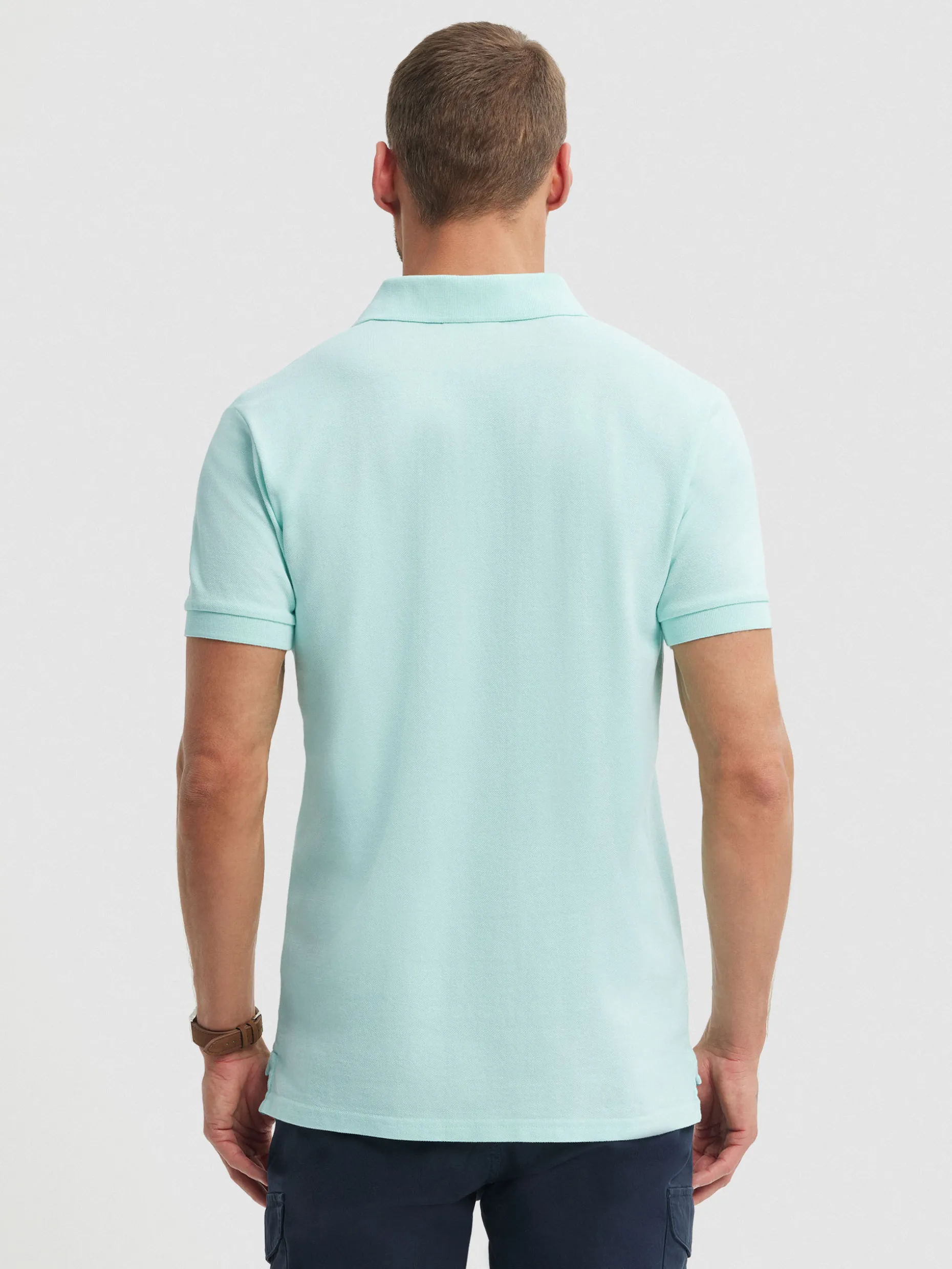 Maglia Polo Classica Firma Alvaro Moreno - Tessuto Traspirante, Comfort Ottimale, Stile Senza Tempo