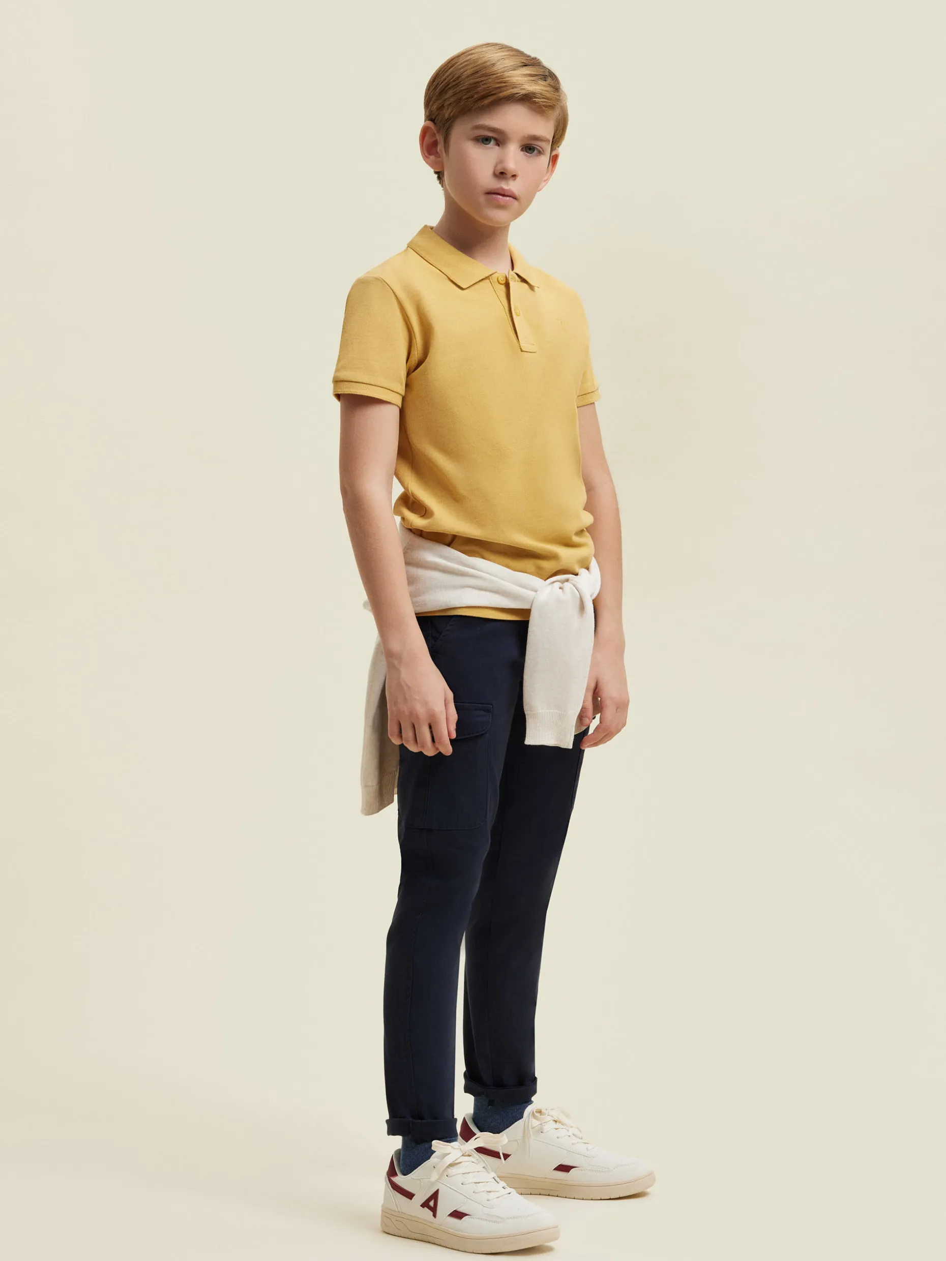Primavera 2024 - Maglietta Polo Junior Osaka con design esclusivo di A. Moreno per bambini