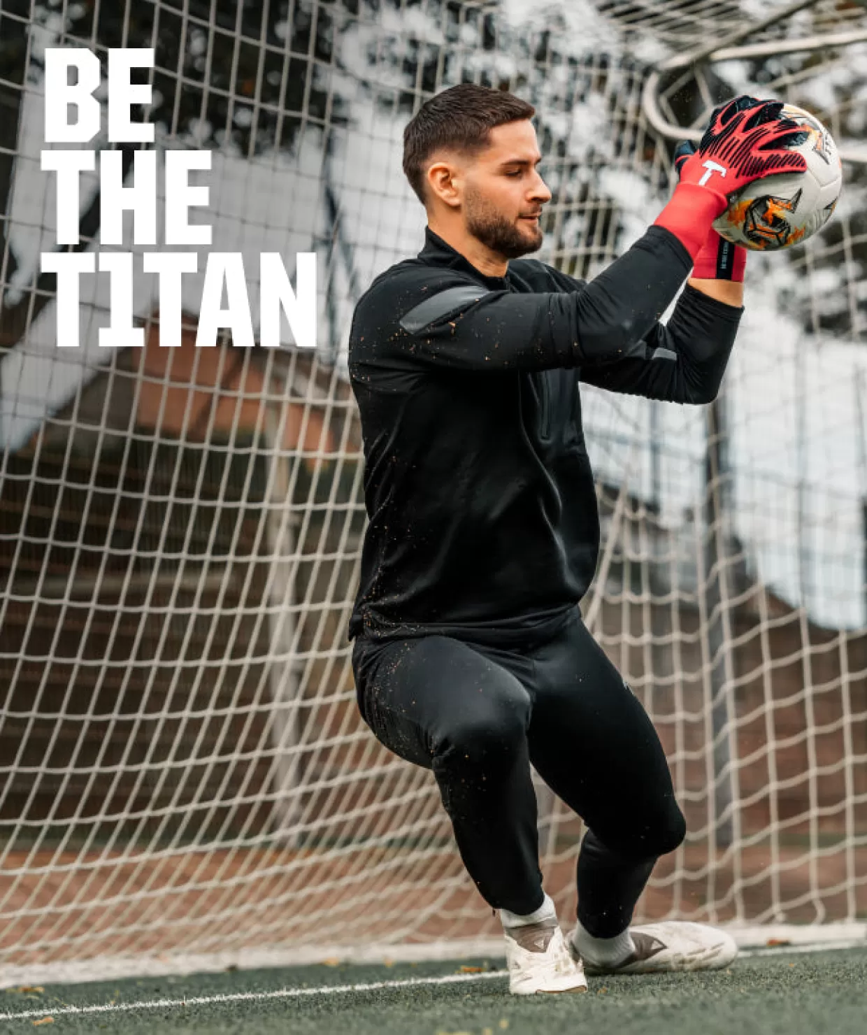 Guanti Junior Titan Rebel 2.0 con Protezioni Integrate - Rosso Solar Edition, Linea Pro Junior FP Sport

（：，，/，，