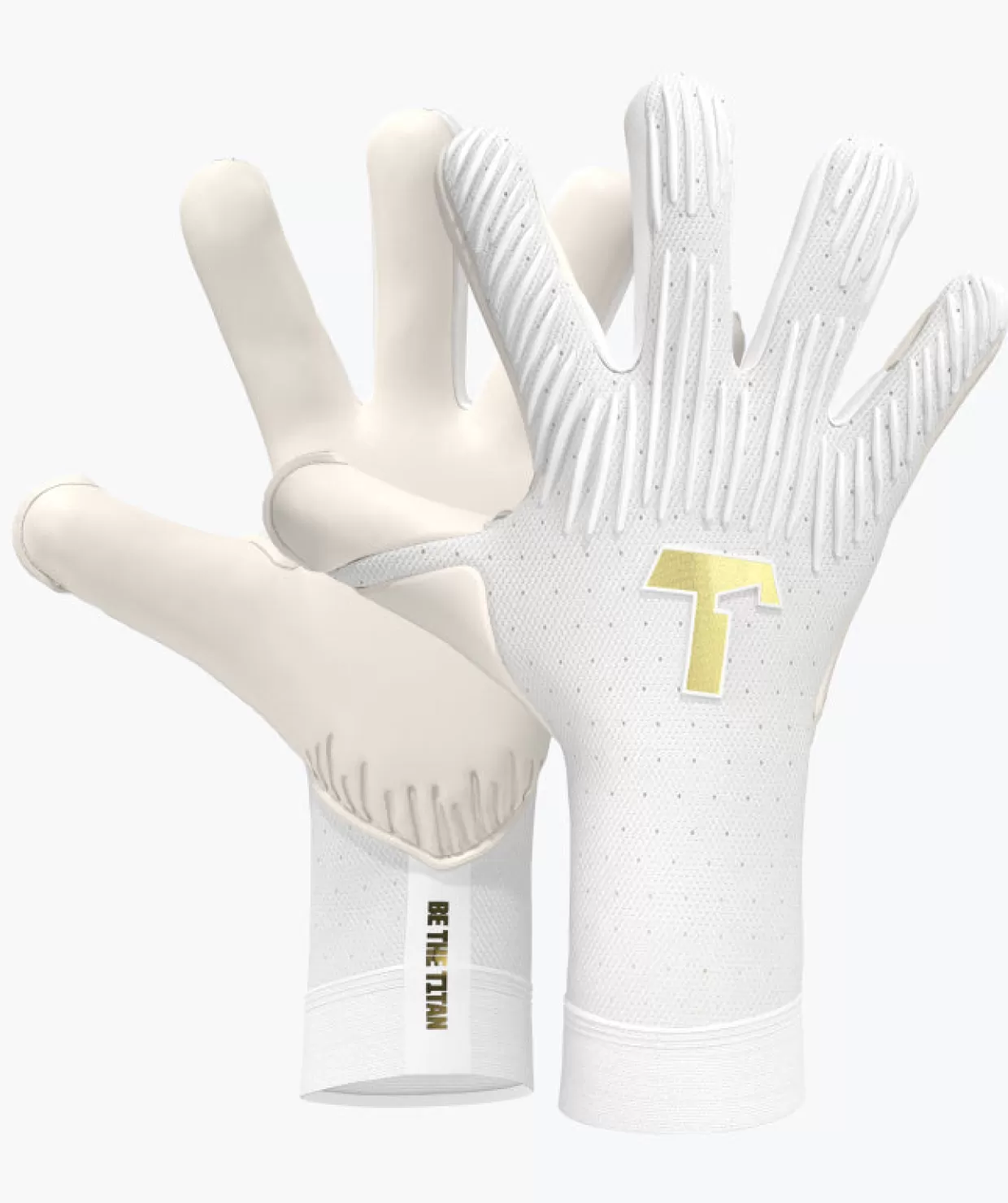 Guanti Junior Rebel-T1TAN Essential | Modello Pro White-Out 2.0 - Design Sportivo per Giovani Campioni