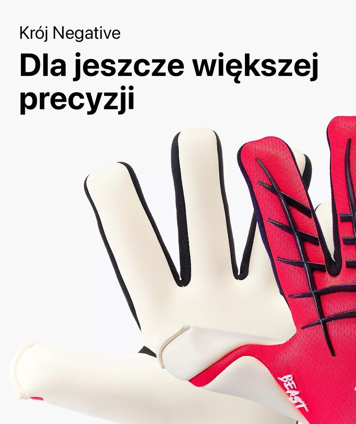 Guanti Portiere Junior con Protezioni in Titanio - T1TAN Red Beast Pro 3.0 Serie FP | Ad Alto Rendimento per Allenamenti Intensi