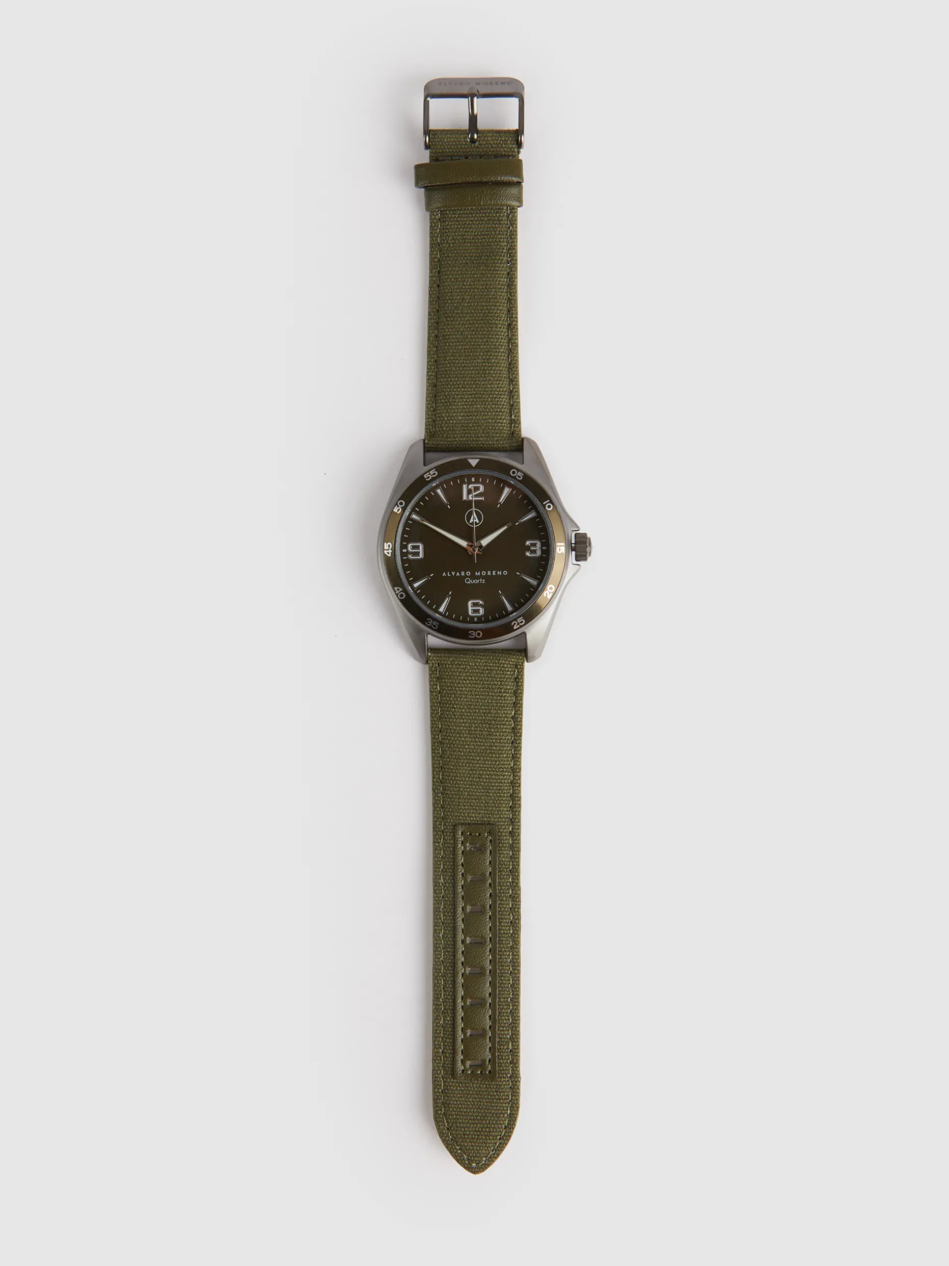 Orologio da Polso Alvaro Moreno in Tela con Movimento al Quarzo - Design Moderno e Prezzo Competitivo | Confezione Elegante per Uomo