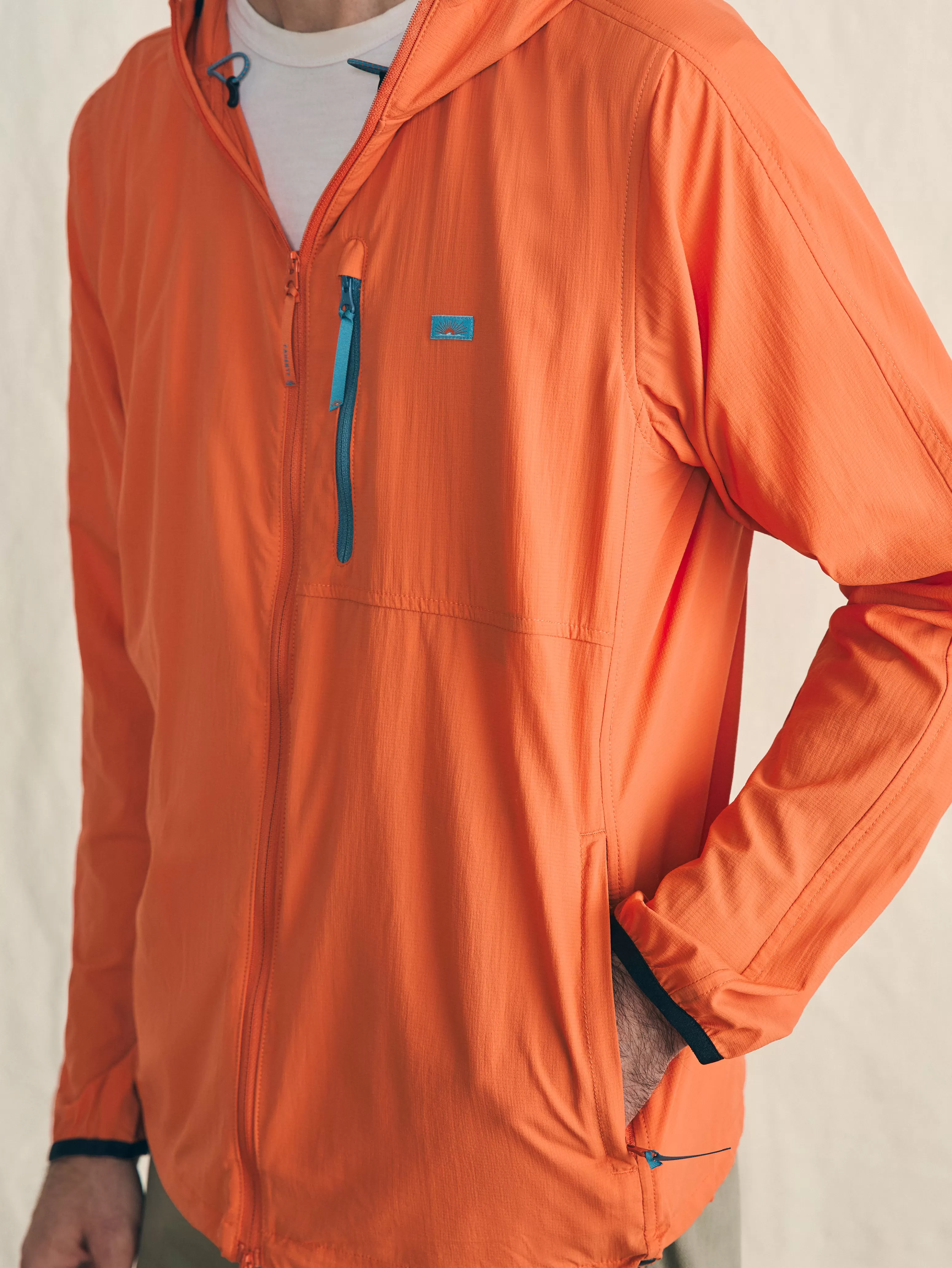 Faherty: Giacca Anorak Compressibile Shorelite - Leggerezza e Praticità a Prezzi Accessibili