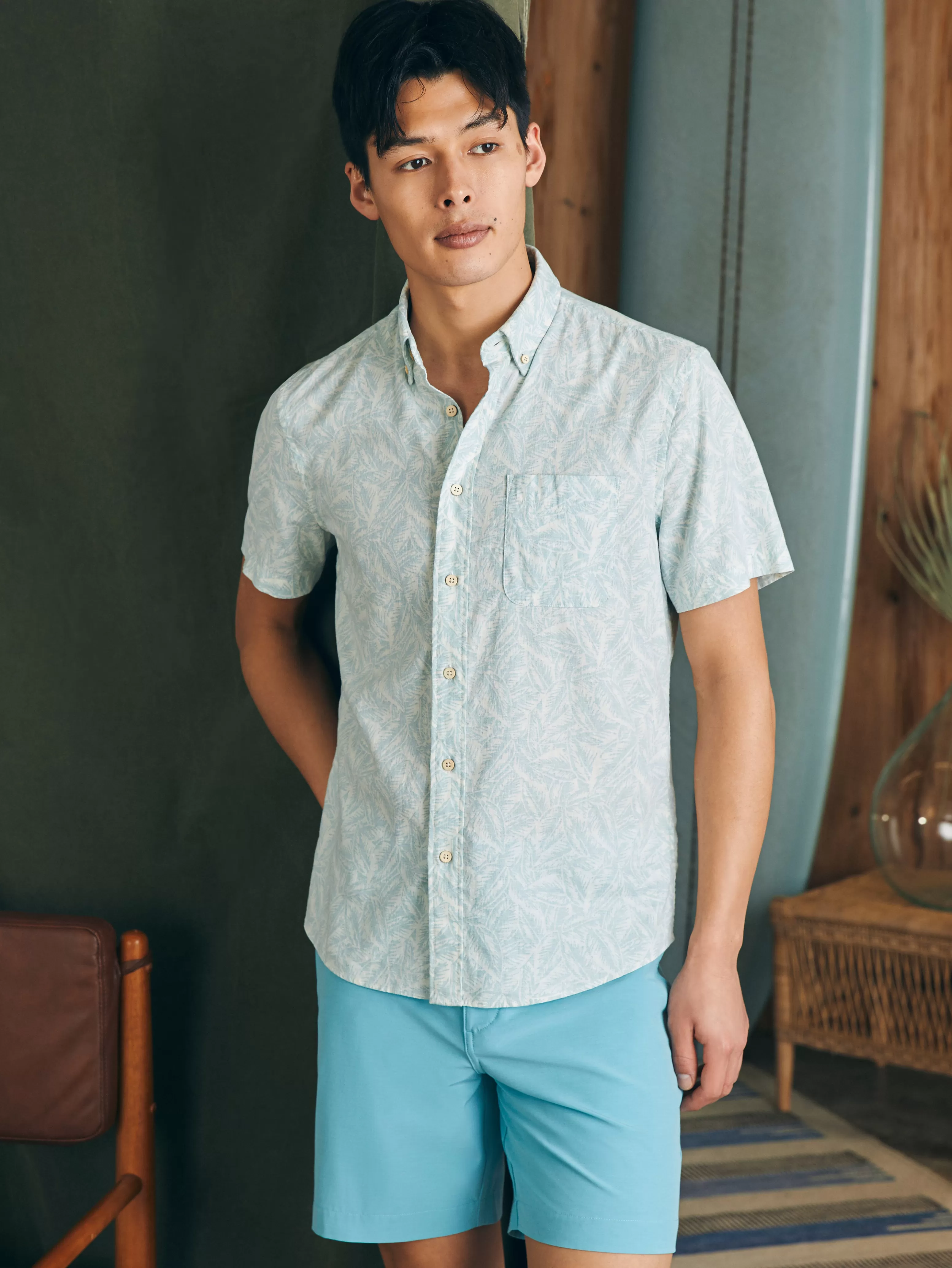 Maglia Estiva Brezzata in Cotone • Canotta Comoda Faherty