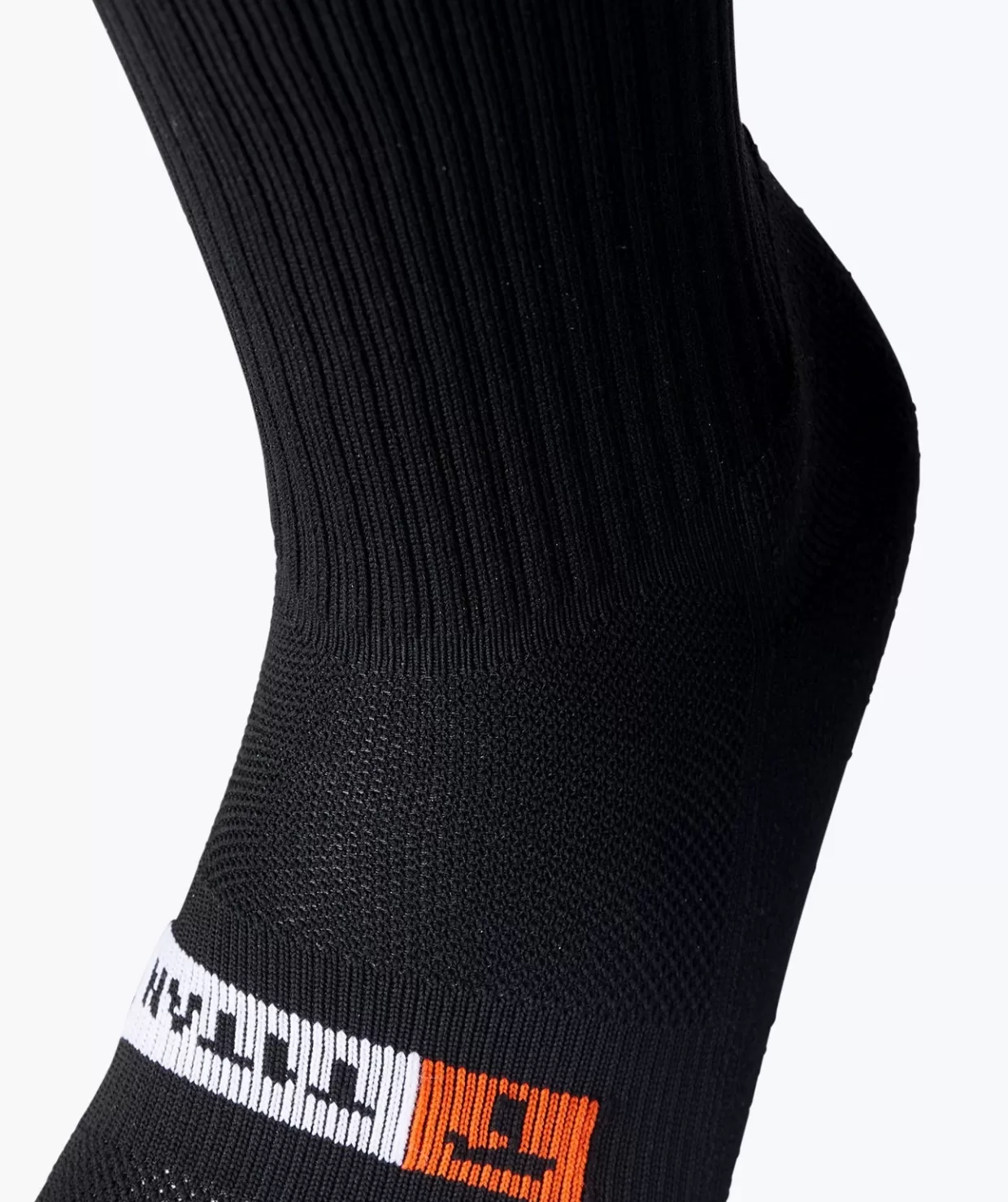 Calze Sportive T1TAN Performance - Nero Assoluto con Rinforzi Antivibranti per Corsa e Allenamento Intenso