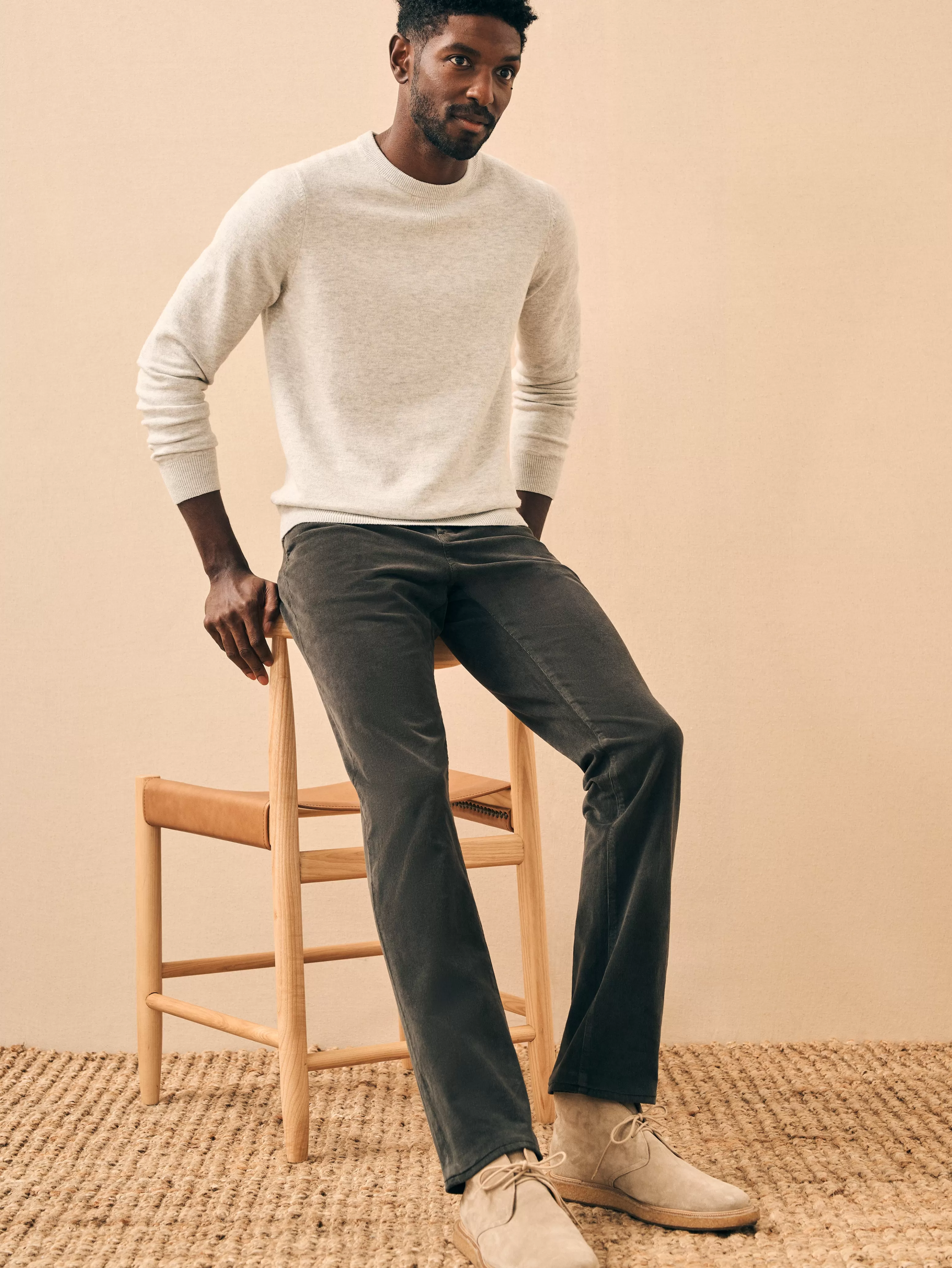 Pantaloni Confortevoli in Velluto Elasticizzato con 5 Tasche - Lunghezza Interna 34 Pollici | Faherty - Eccellenza nel Comfort per Tutto il Giorno

(Disponibile la versione lunga per massima vestibilità)