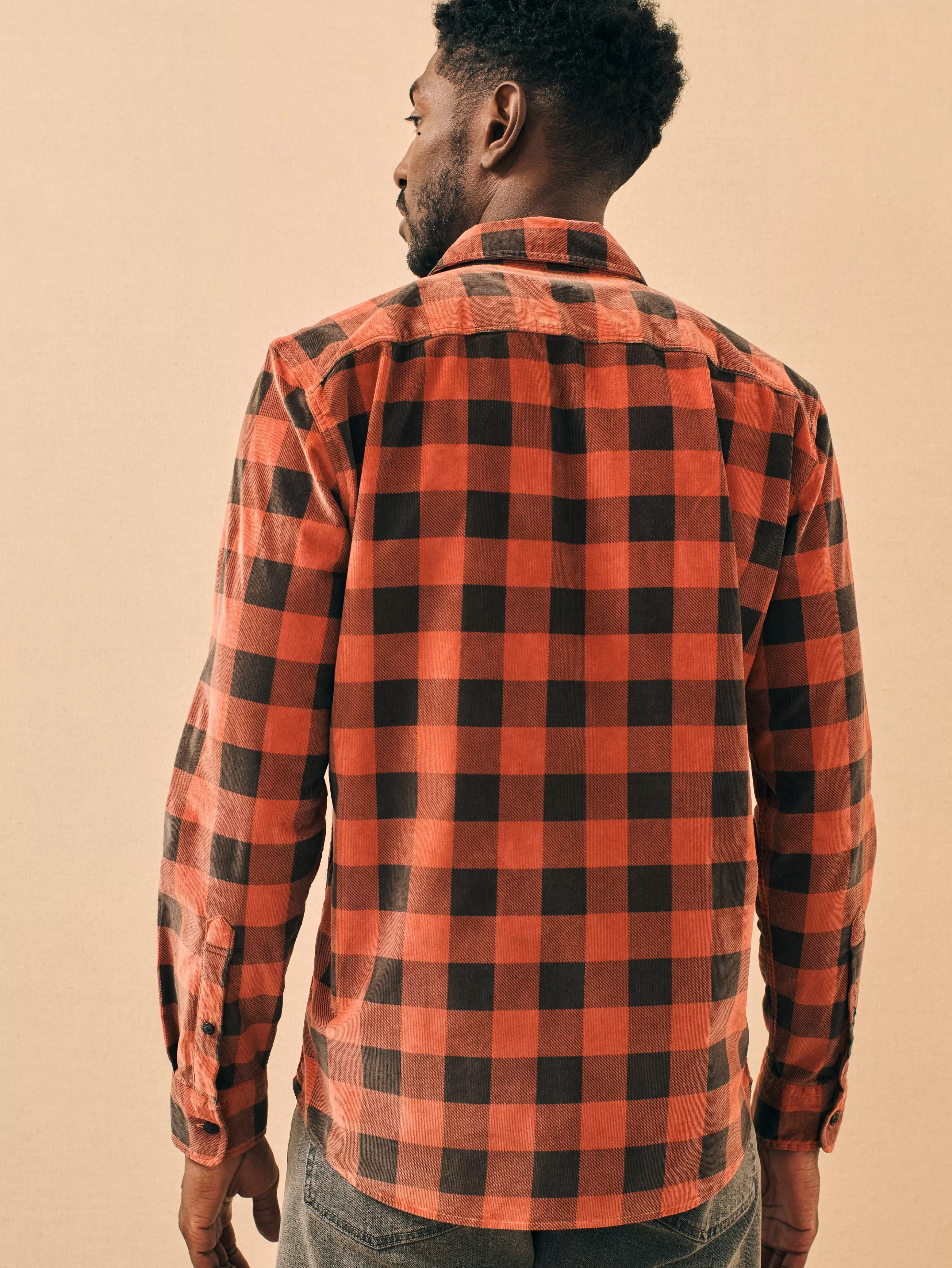Camicia Utility in Corduroy Elastico Faherty – Confortevole e Pratica, Offerta Speciale Autunno/Inverno 2023