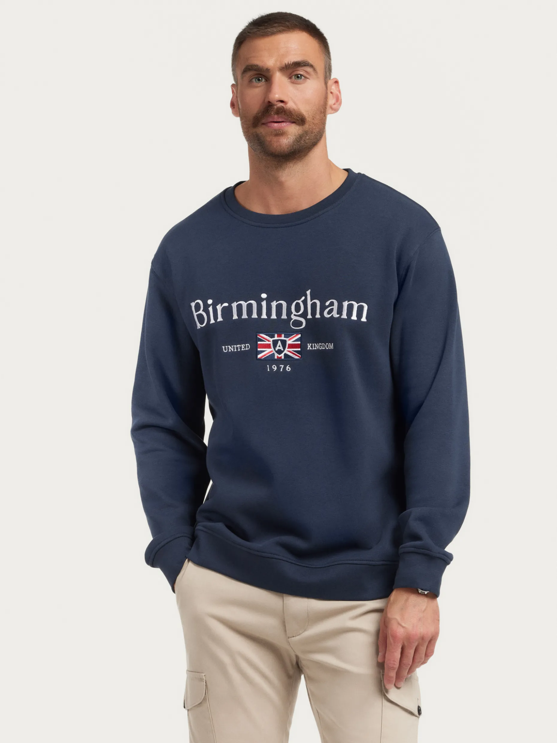 Felpa Birmingham con Cappuccio - Stile Casual Autunno/Inverno 2024, Alvaro Moreno Outlet Esclusivo