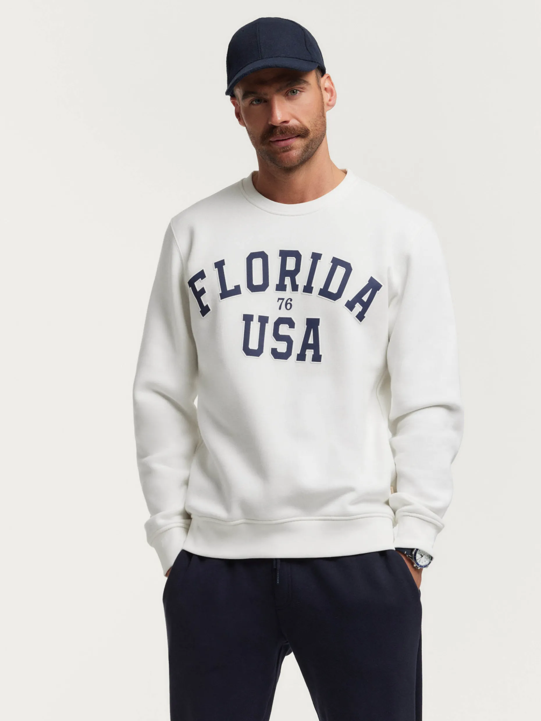 Felpa Florida con Cappuccio - Alvaro Moreno | Ultimi Pezzi in Offerta Imperdibile