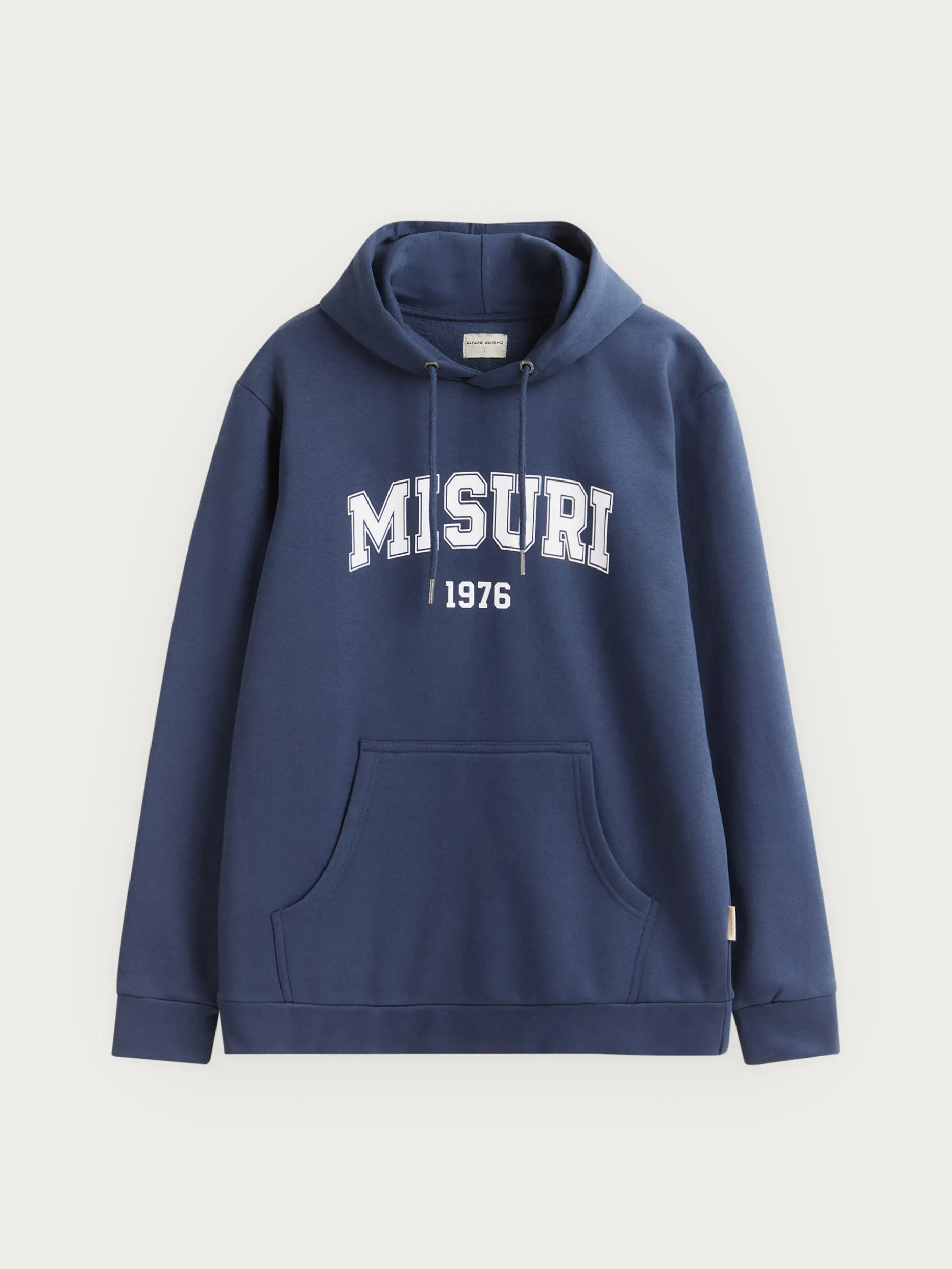 Felpa Con Cappuccio MISURI - Design Minimalista in Puro Cotone | Abbigliamento Casual Premium | Cappuccio Con Ricamo Detto | Collezione Autunno/Inverno | Negozio Ufficiale Alvaro Moreno