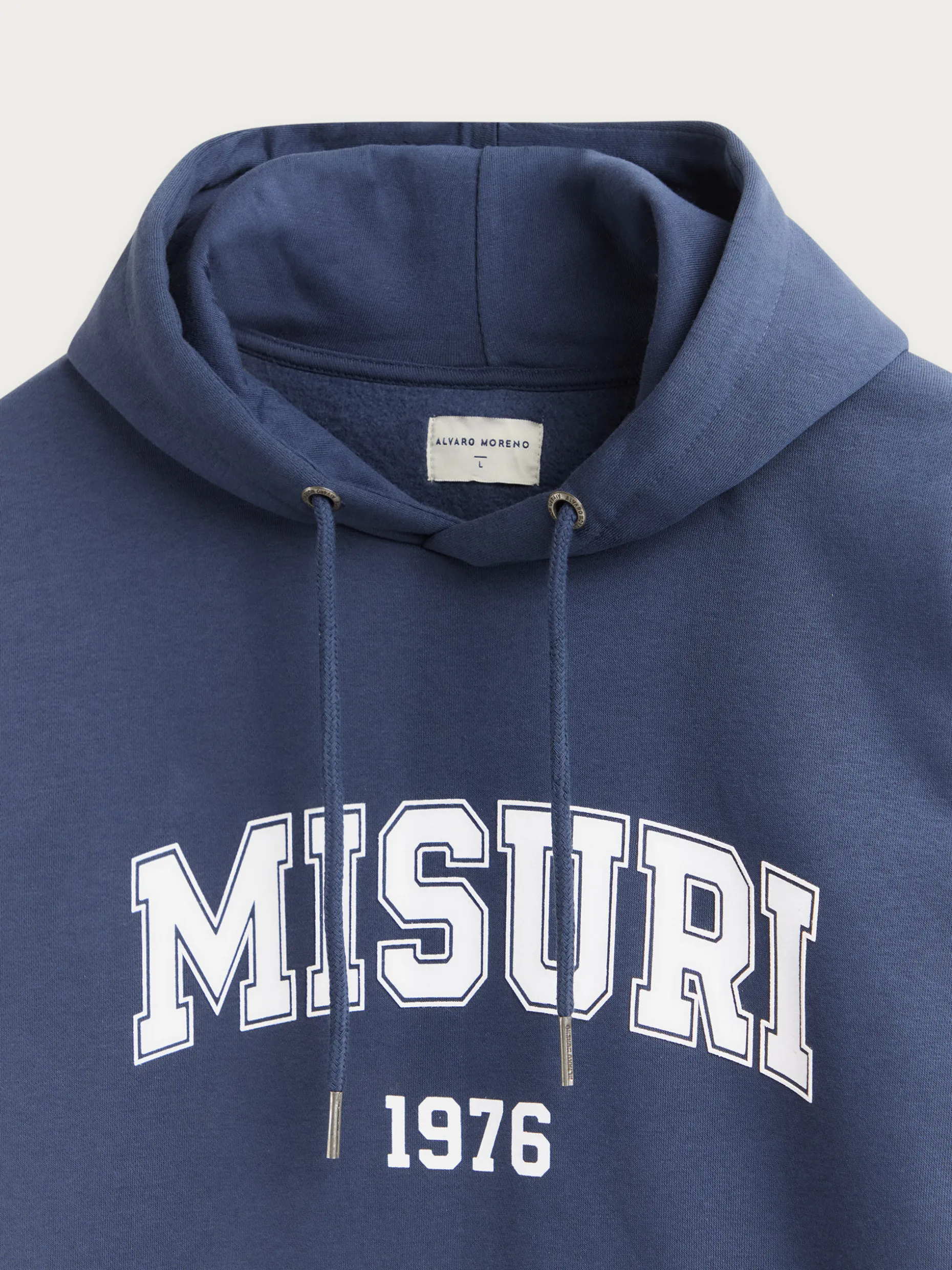 Felpa Con Cappuccio MISURI - Design Minimalista in Puro Cotone | Abbigliamento Casual Premium | Cappuccio Con Ricamo Detto | Collezione Autunno/Inverno | Negozio Ufficiale Alvaro Moreno
