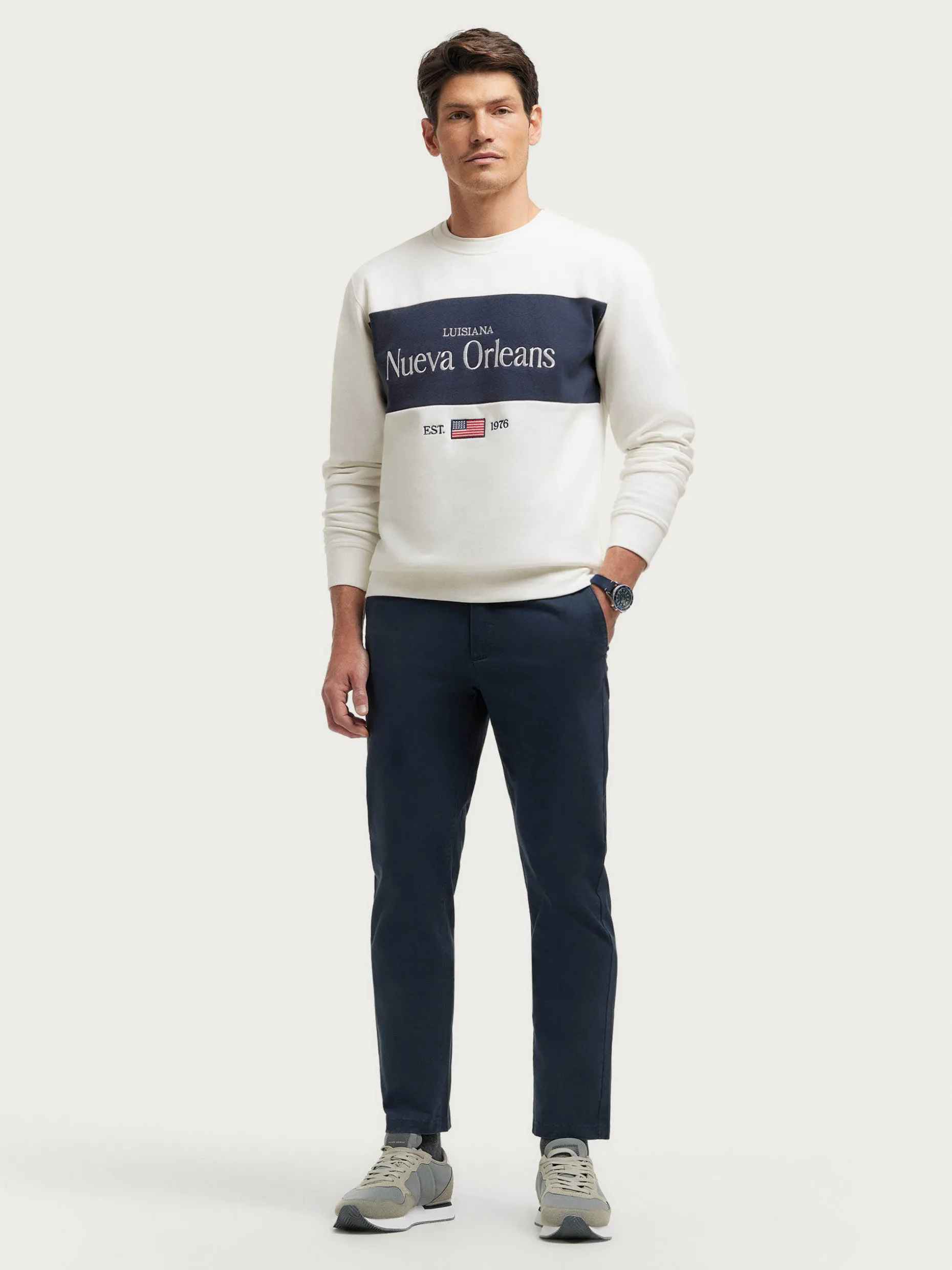 Felpa con Cappuccio Orleans | Nuova Collezione in Offerta da Alvaro Moreno
