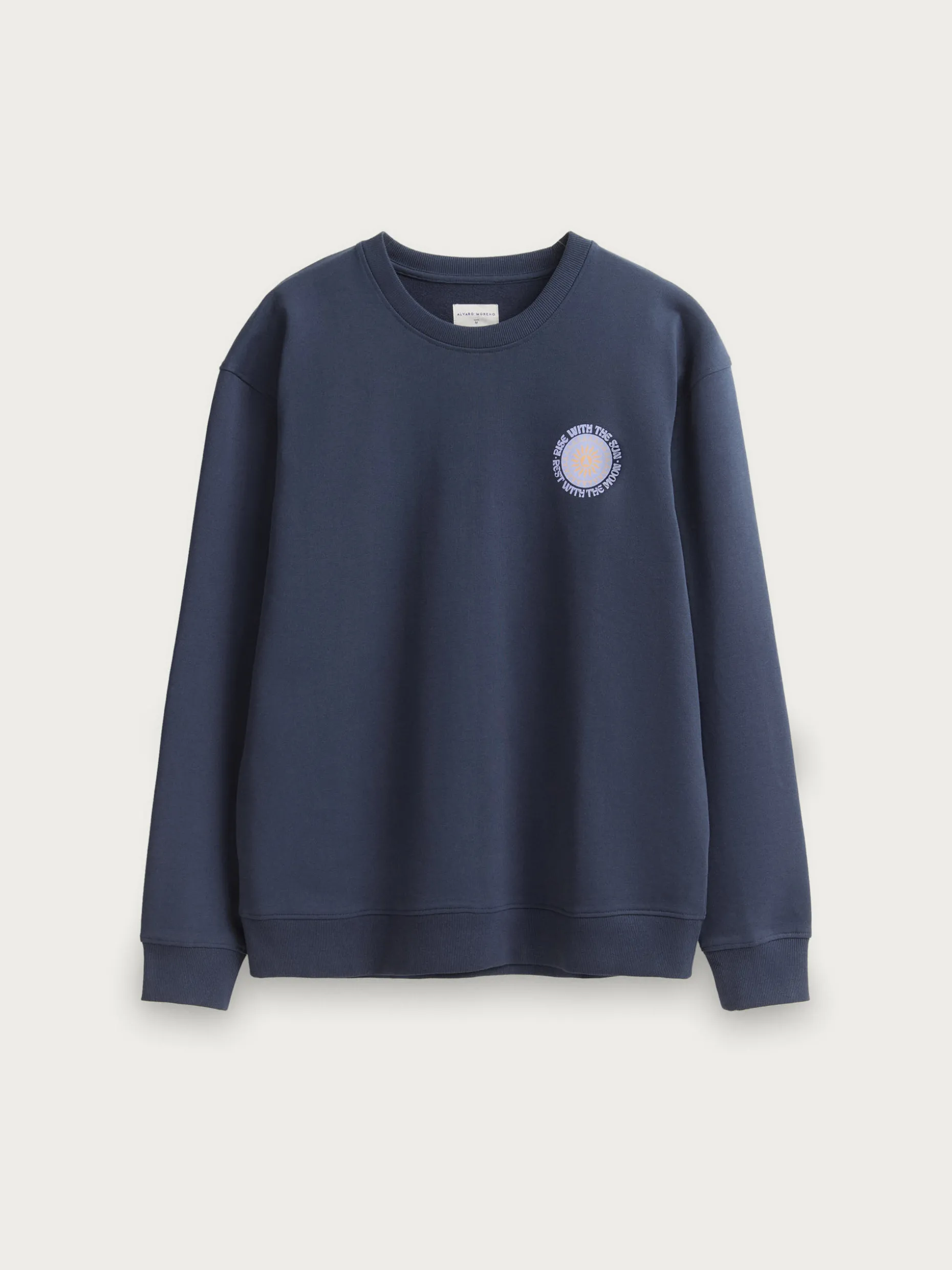 Felpa Oversized SUN | Design Esclusivo di Álvaro Moreno - Stile Moderno per Autunno/Inverno 2023 - Maglione Casual con Cappuccio in Tessuto Ecologico - Conforto Premium per Look Urbani