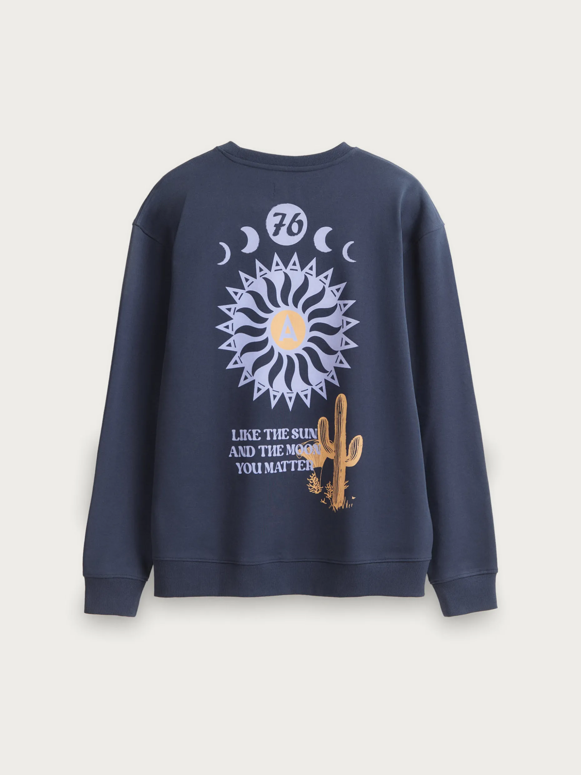 Felpa Oversized SUN | Design Esclusivo di Álvaro Moreno - Stile Moderno per Autunno/Inverno 2023 - Maglione Casual con Cappuccio in Tessuto Ecologico - Conforto Premium per Look Urbani