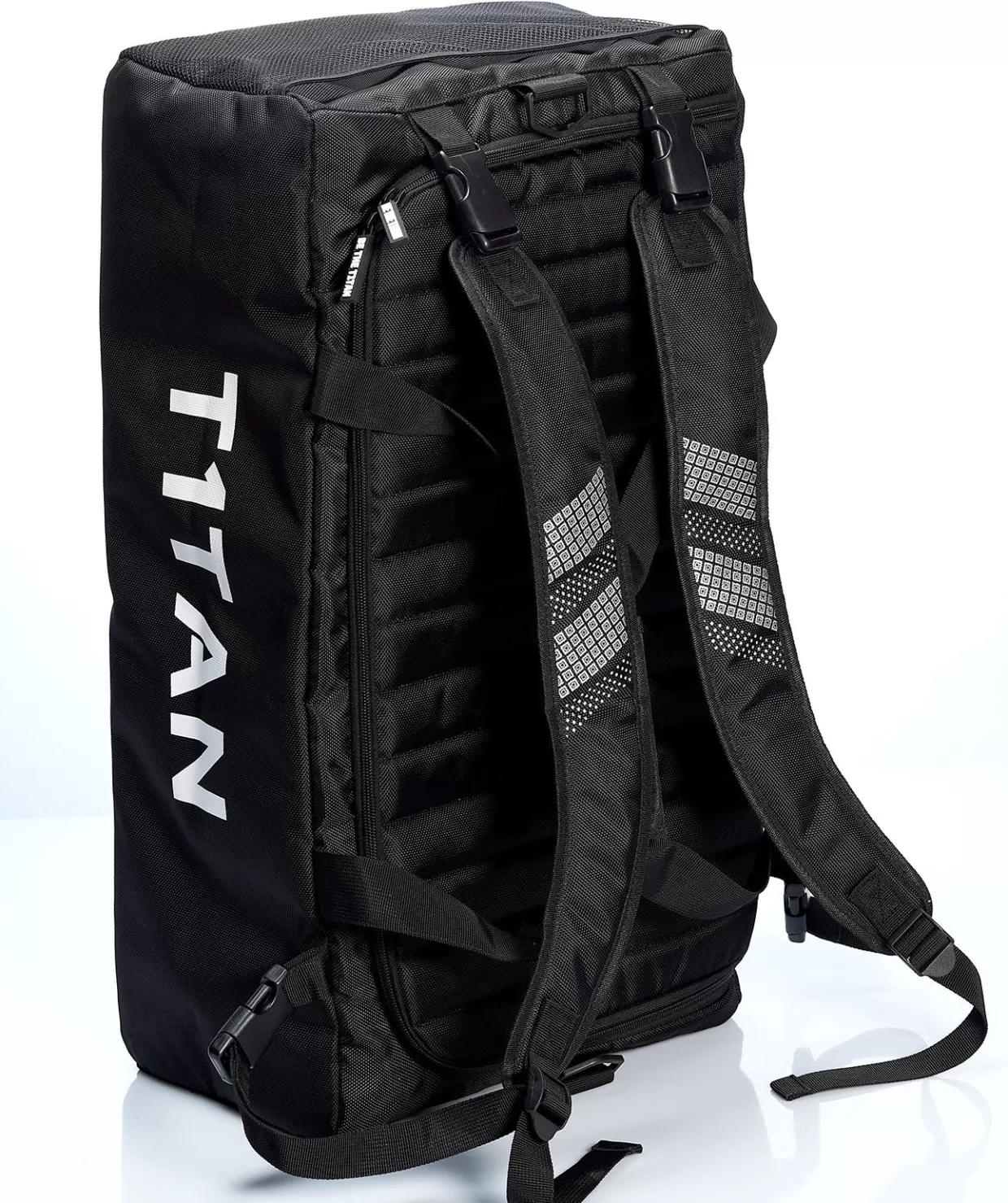 Borsa Multifunzione T1TAN - Sportiva Resistente, Capiente e Impermeabile in Nero Unisex