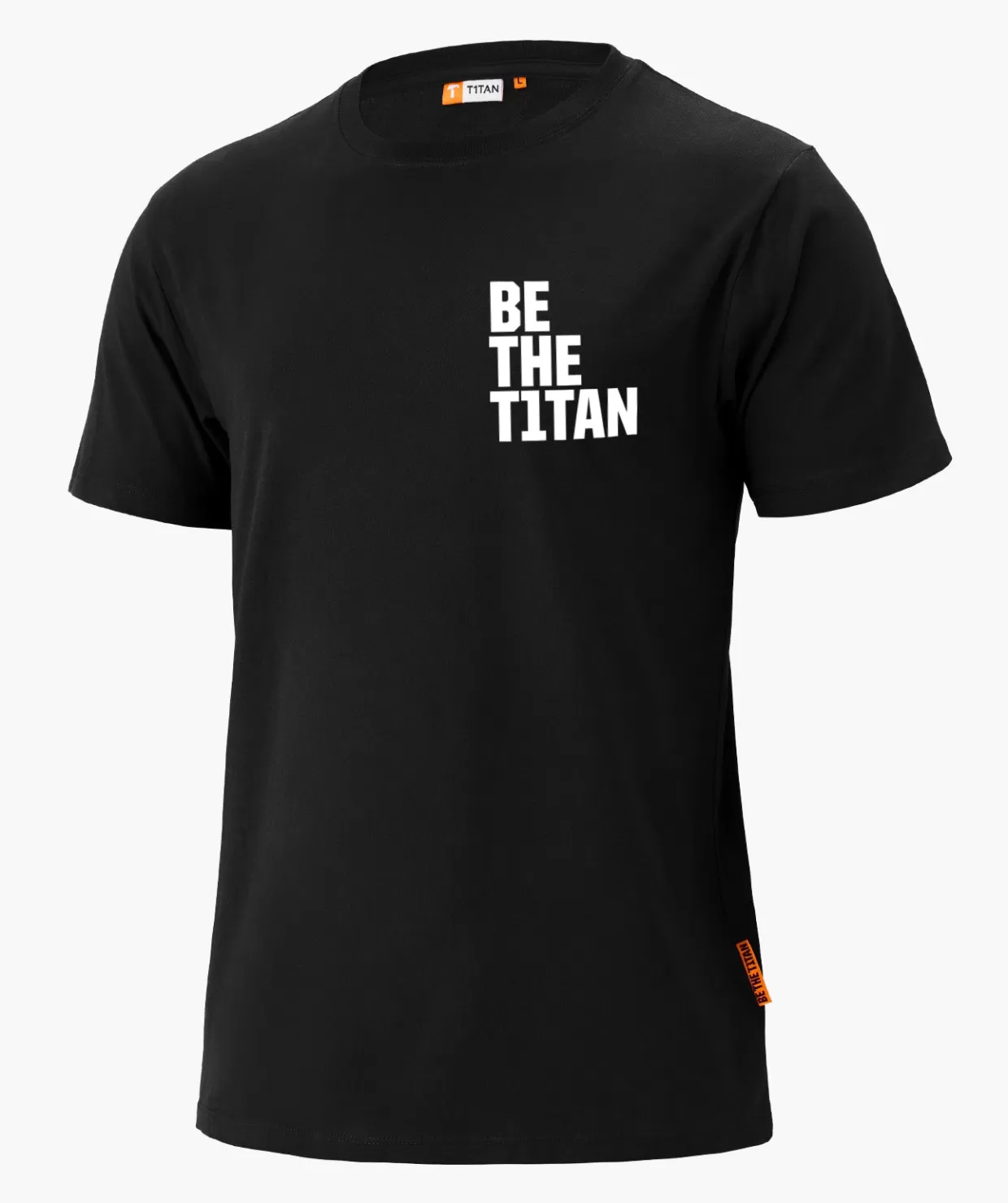 Maglietta Uomo T1-TAN Essential - Nero Unisex, Design Moderno e Tessuto Premium