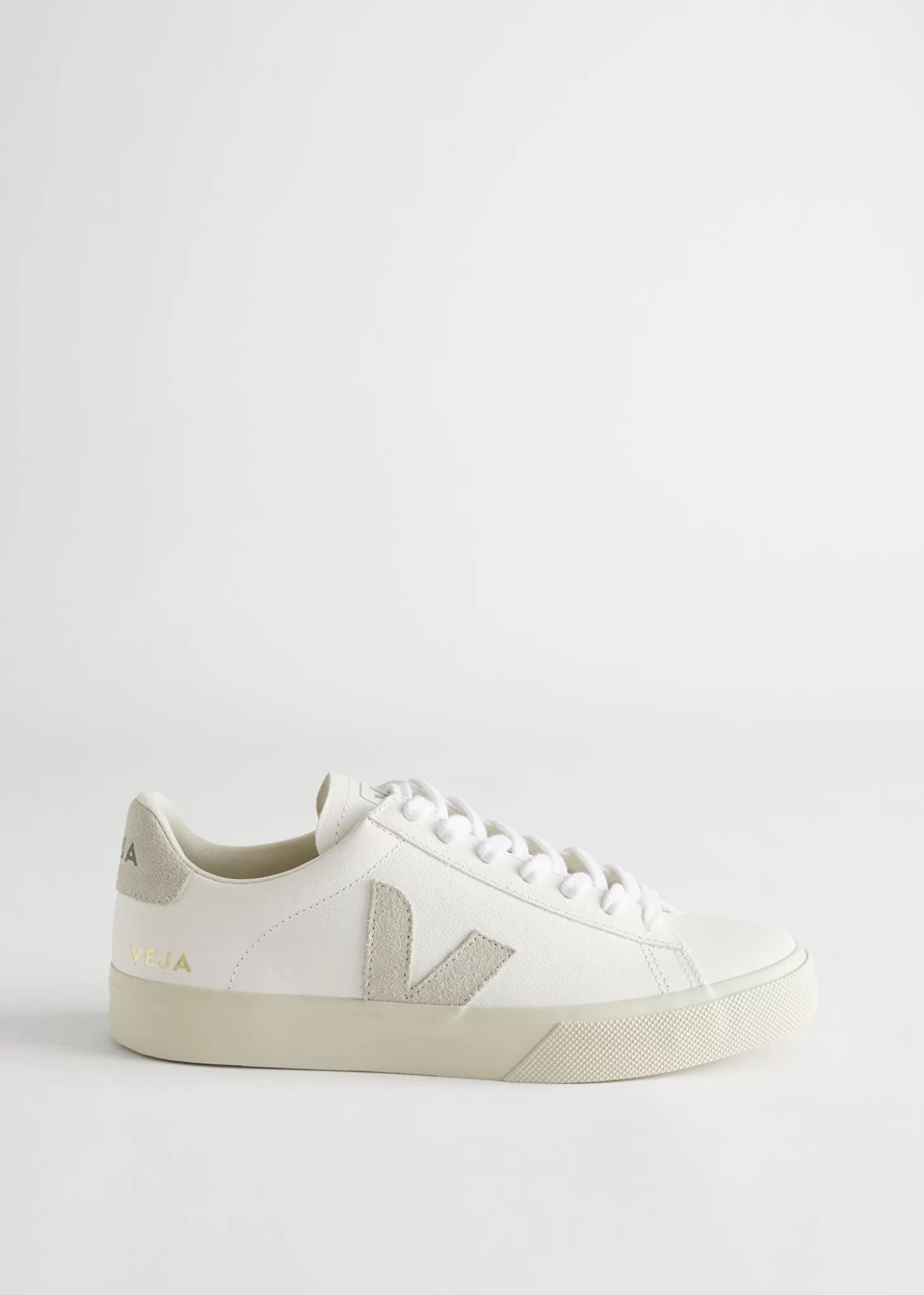 Veja Campo Scarpe da Ginnastica Moderne in Pelle - Sneakers Eleganti Bianco Sabbia per Stile Quotidiano