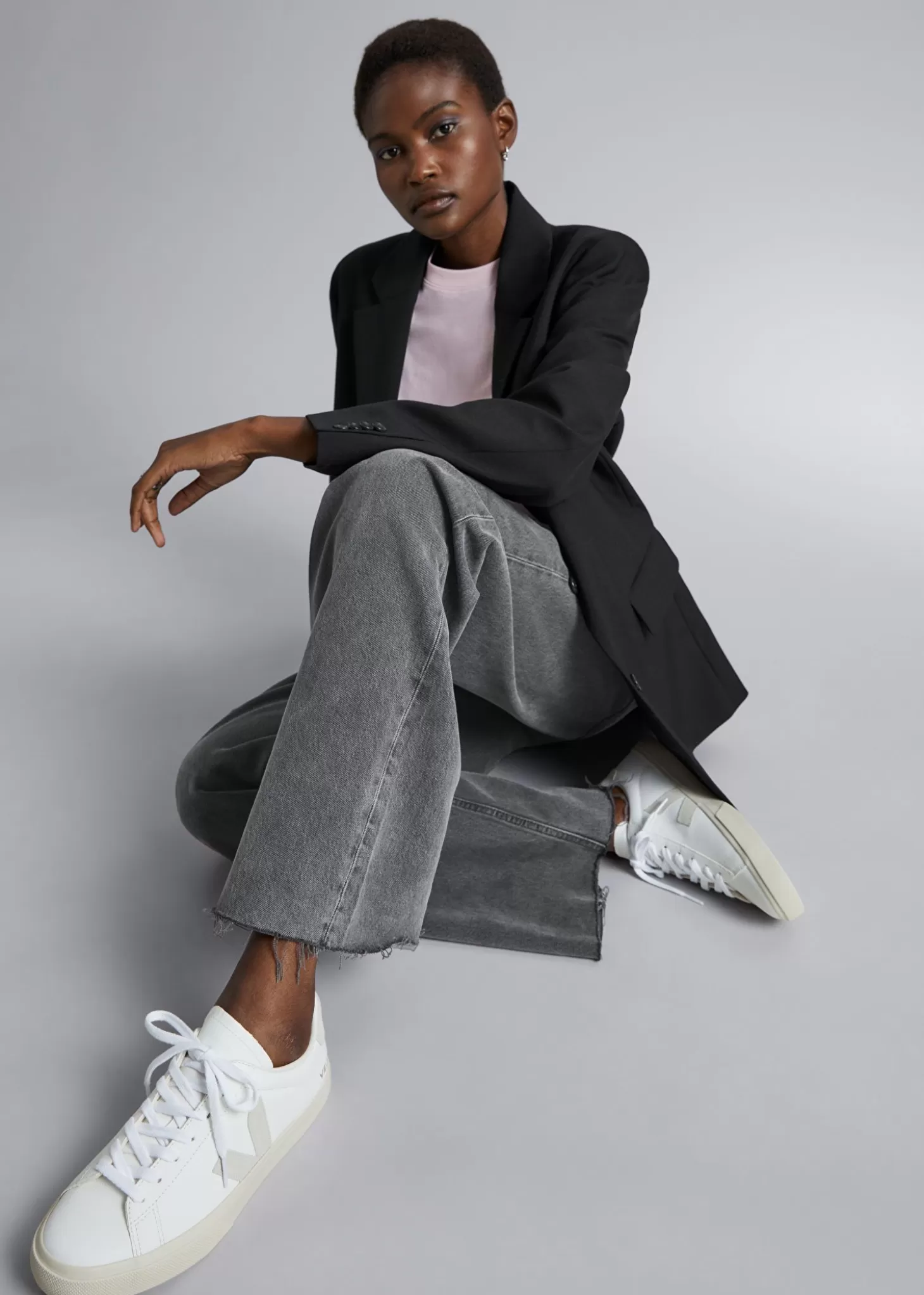 Veja Campo Scarpe da Ginnastica Moderne in Pelle - Sneakers Eleganti Bianco Sabbia per Stile Quotidiano