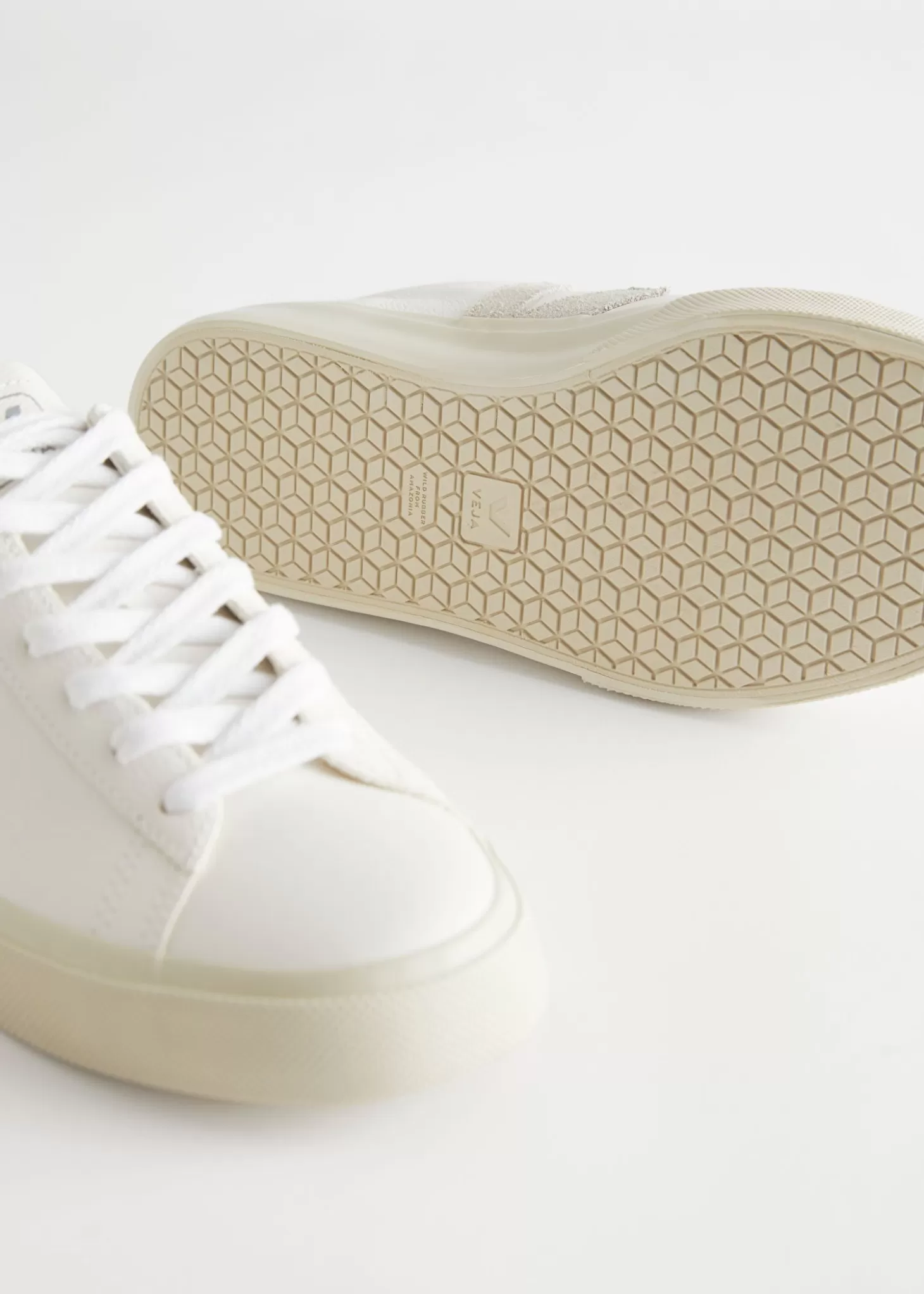 Veja Campo Scarpe da Ginnastica Moderne in Pelle - Sneakers Eleganti Bianco Sabbia per Stile Quotidiano