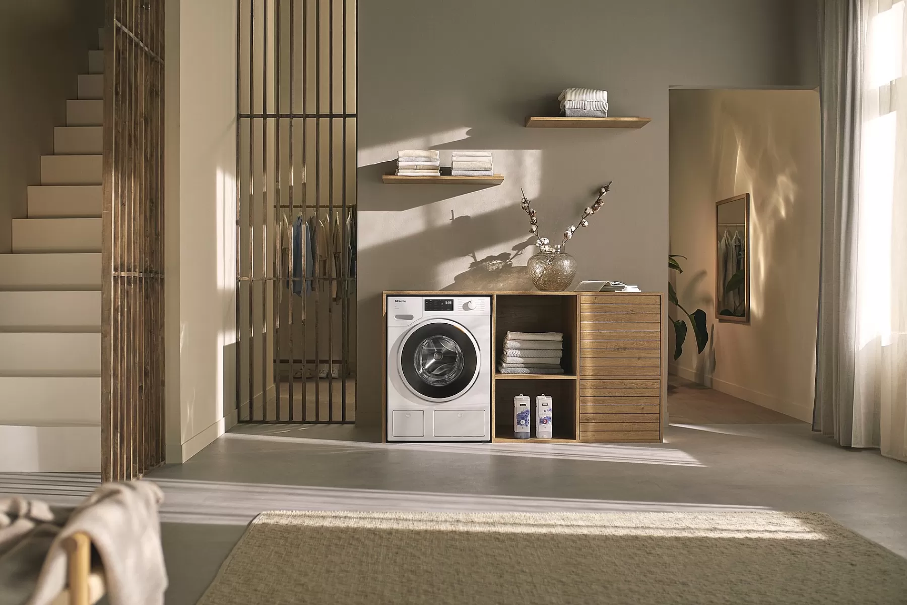 Lavatrice Professionale Miele WWED660WCS - Modello Frontale con Tecnologia Dosaggio Automatico (TDOS) per Prestazioni Silenziose